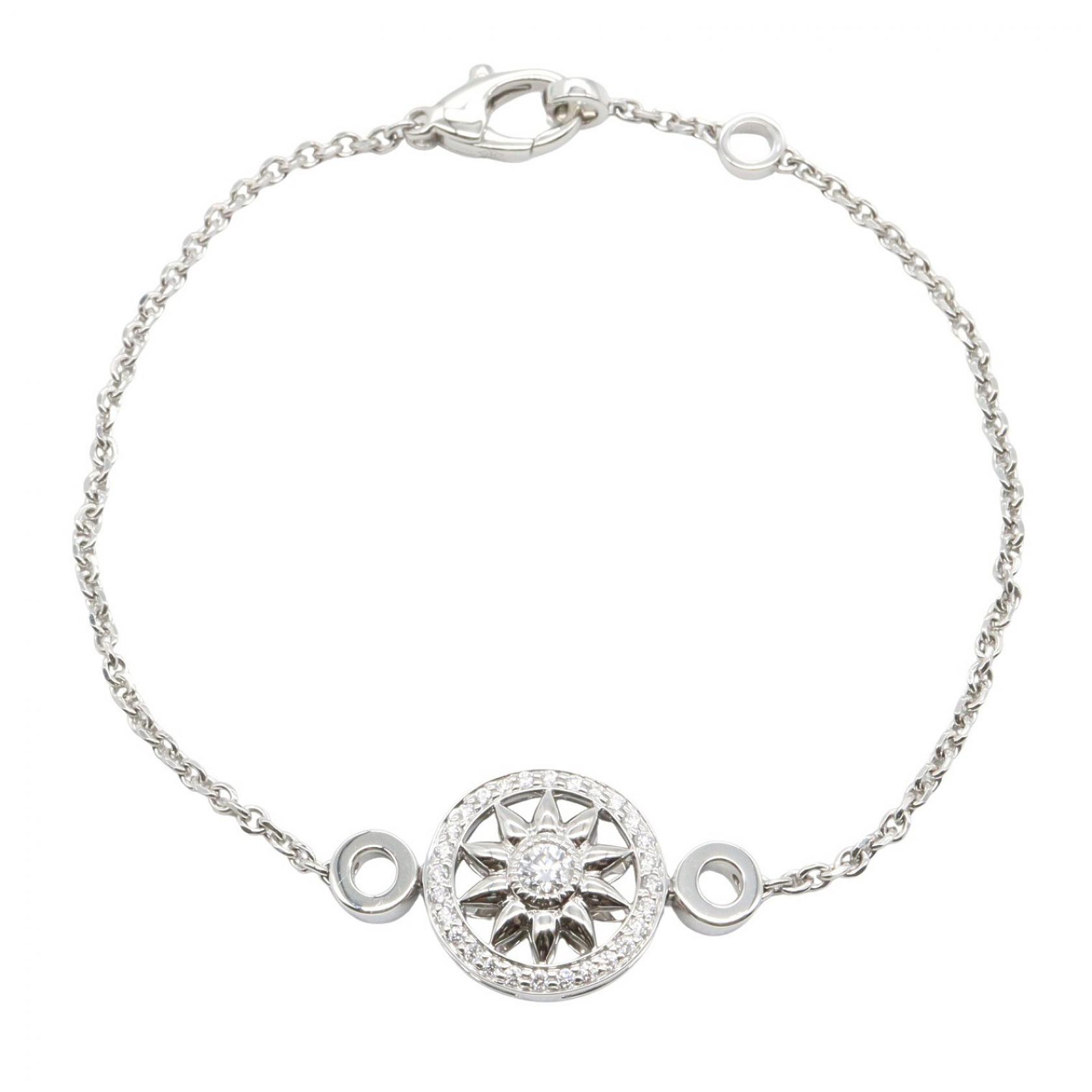 《全品5%クーポン×P5倍》ハリーウィンストン HARRY WINSTON ウィンストン ゲート ダイヤ ブレスレット ブレスレット アクセサリー Pt950プラチナ ダイヤモンド レディース シルバー系 / クリア系 BRDPRD1MWG 【中古】