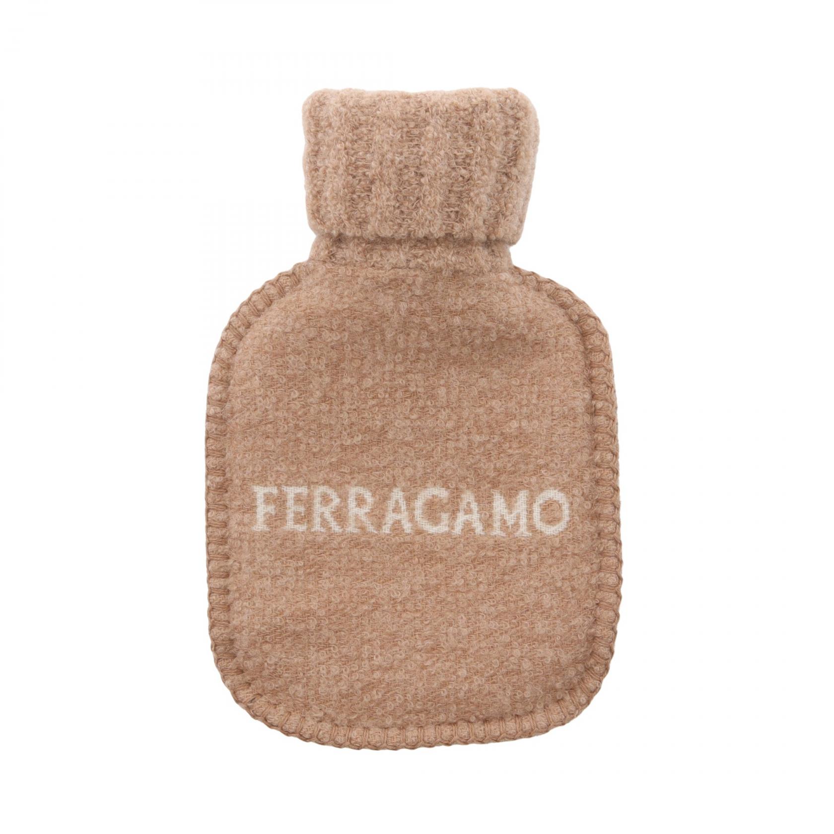 【10％OFFクーポン対象】サルヴァトーレフェラガモ Salvatore Ferragamo ガンチーニ 湯たんぽ アクセサリー ウール メンズ レディース ベージュ系 【中古】