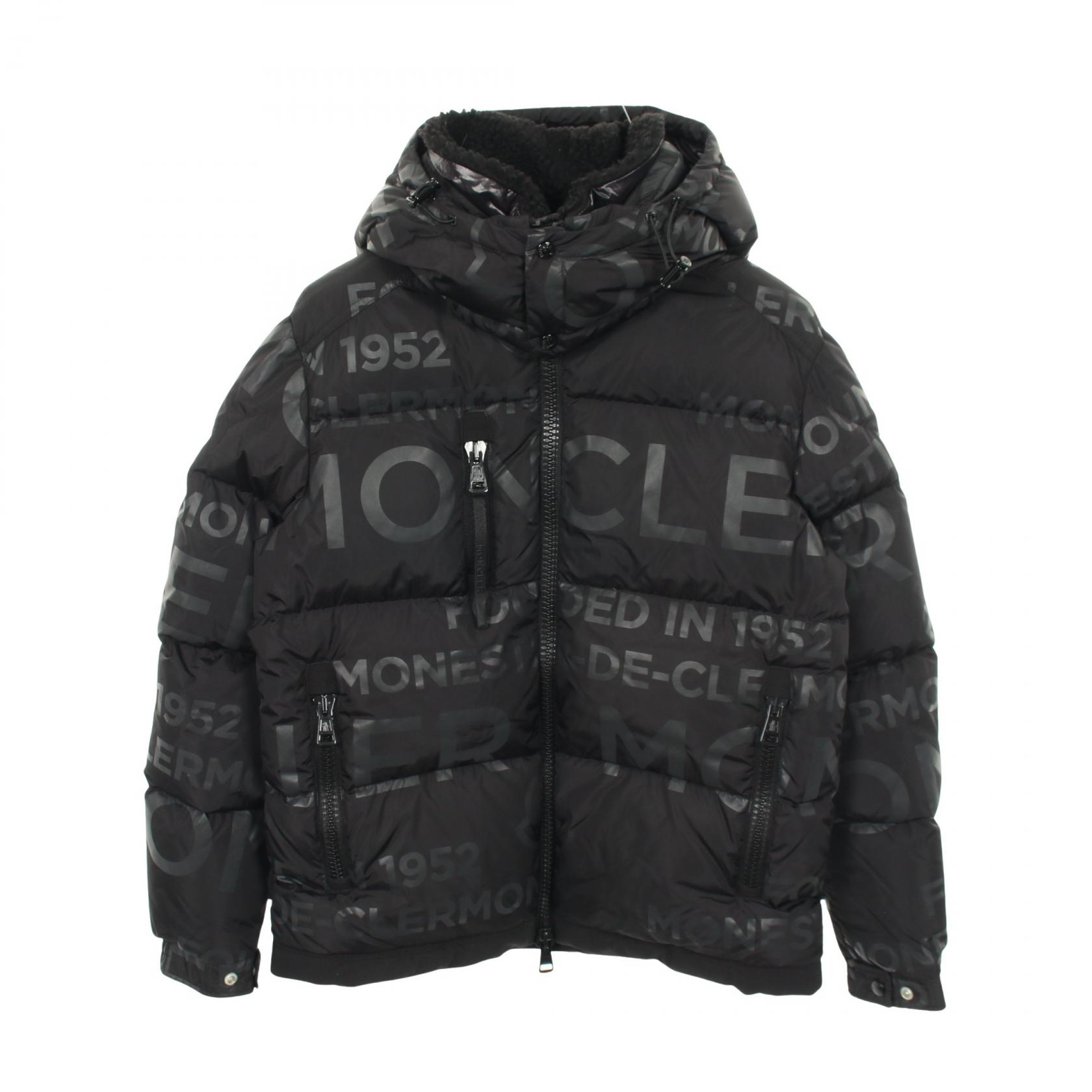 《全品5%クーポン×P5倍》モンクレール MONCLER TARENTAISE ダウンジャケット 衣料品 アウター ナイロン メンズ ブラック系 【中古】 110,500円