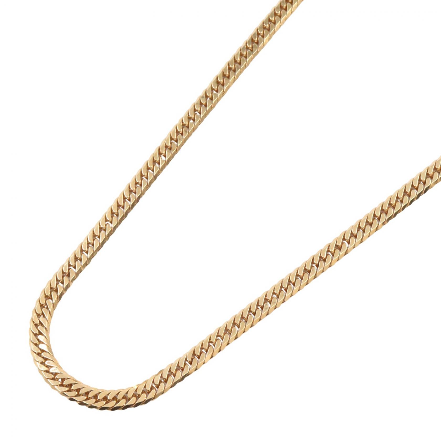 【10％OFFクーポン対象】ジュエリー JEWELRY 6メンW キヘイ ネックレス ネックレス ジュエリー K18（イエローゴールド） メンズ レディース ゴールド系 6ﾒﾝW 30.5g 【中古】