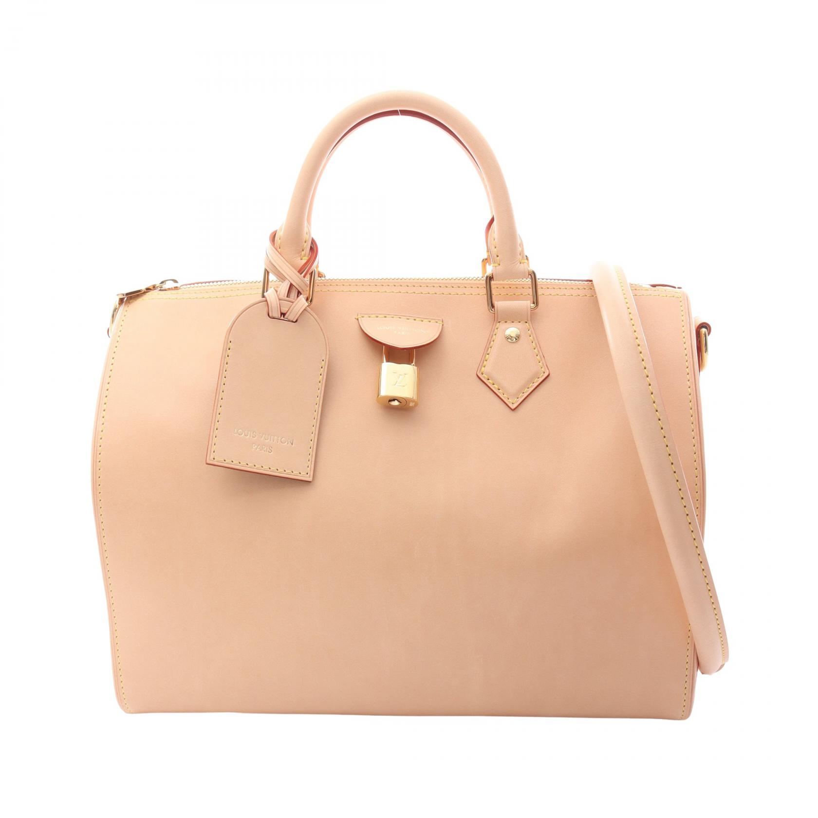 ≪10%OFFクーポン 7/19 20時~7/26 9:59≫ルイ・ヴィトン LOUIS VUITTON スピーディ ソフト 30 ハンドバッグ バッグ レザー レディース ベージュ系 M27387 【中古】|Mike Museum