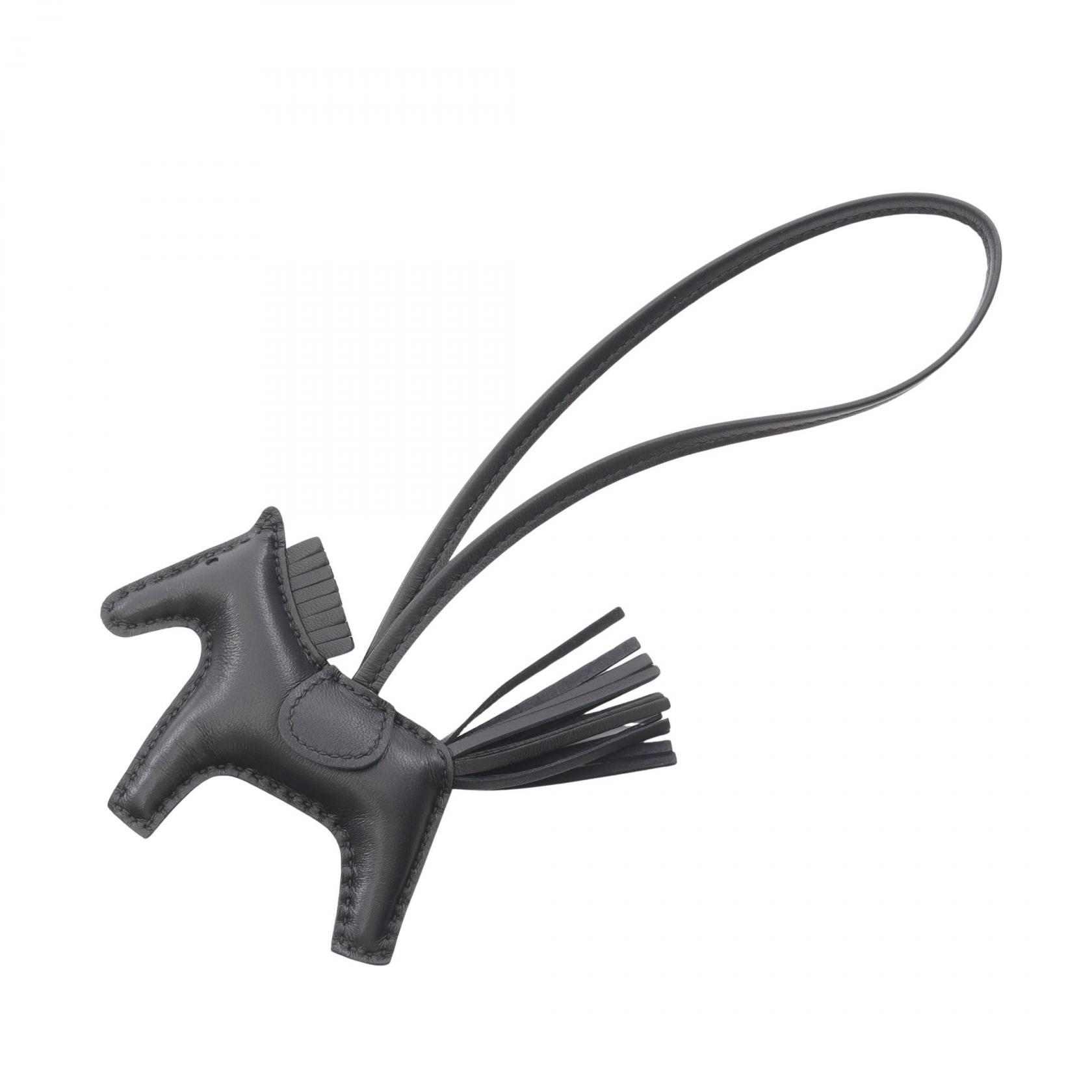 【SALE／1万円OFFクーポン】エルメス HERMES ロデオPM チャーム アクセサリー アニョーミロ アニョーミロ レディース ブラック系 【中古】