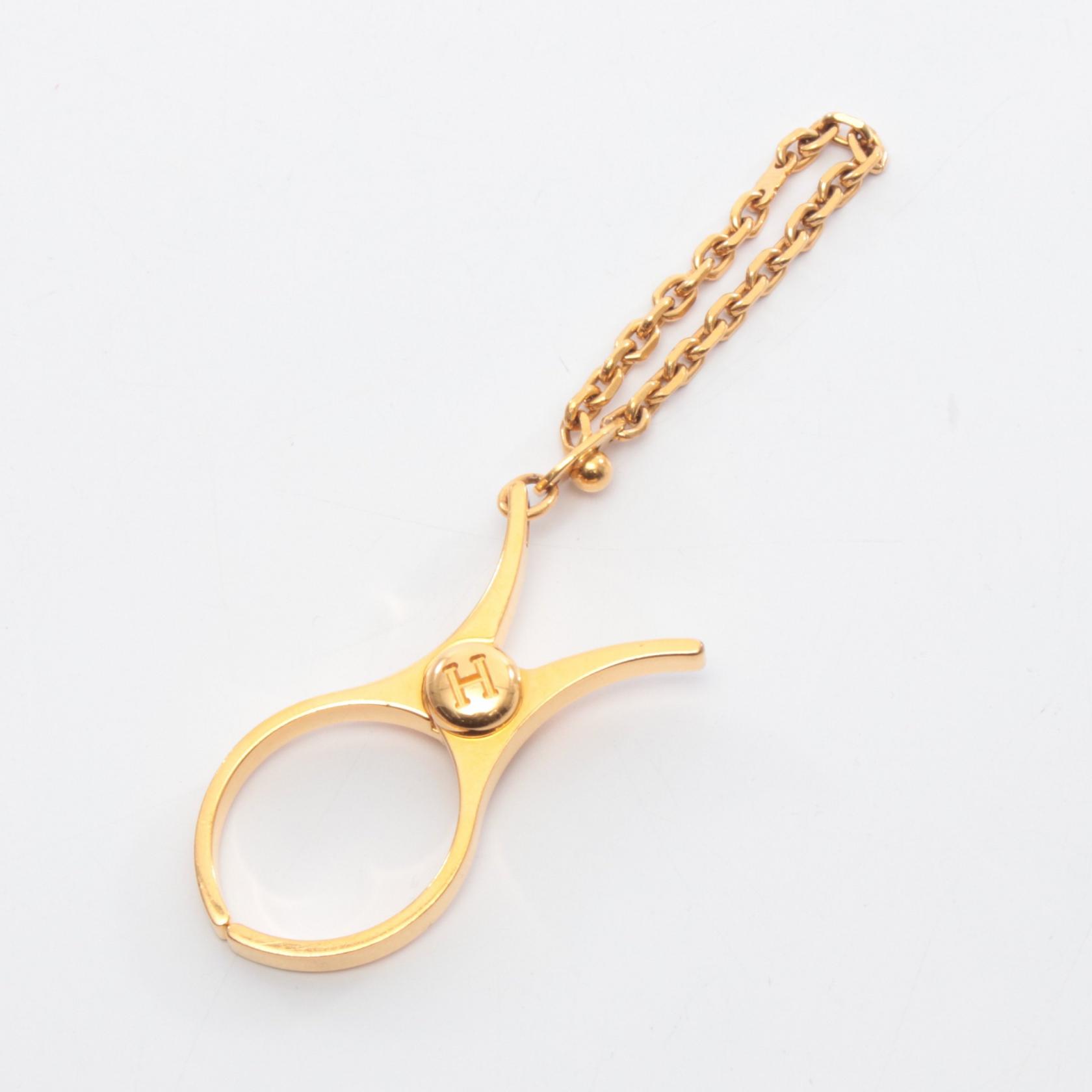 エルメス HERMES フィルー チャーム アクセサリー GP レディース ゴールド系 【中古】