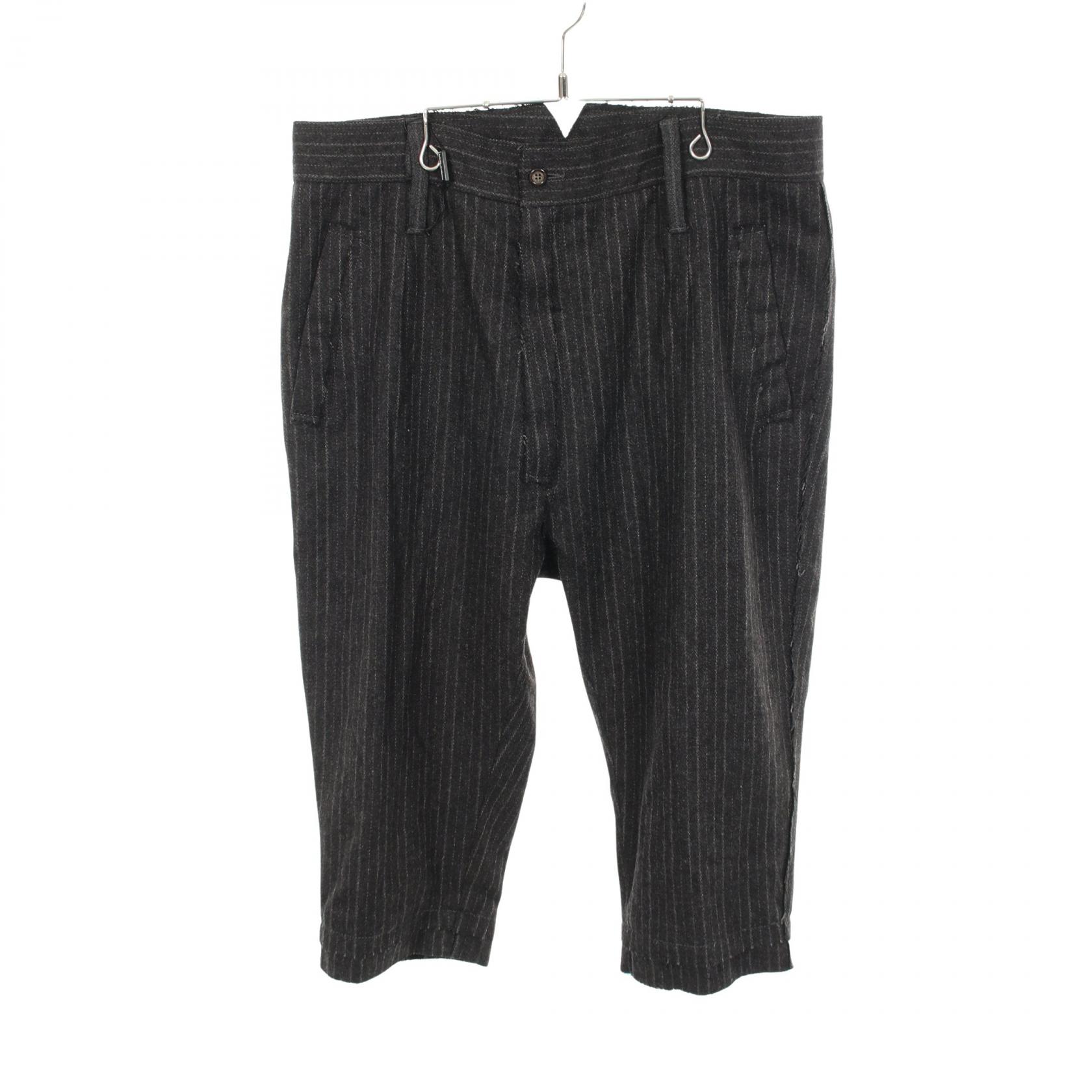 ≪2千円OFFクーポン 7/19 20時~7/26 9:59≫ドルチェアンドガッバーナ DOLCE & GABBANA パンツ 衣料品 ボトムス ウール メンズ グレー系 G3WUYX 【中古】|Mike Museum