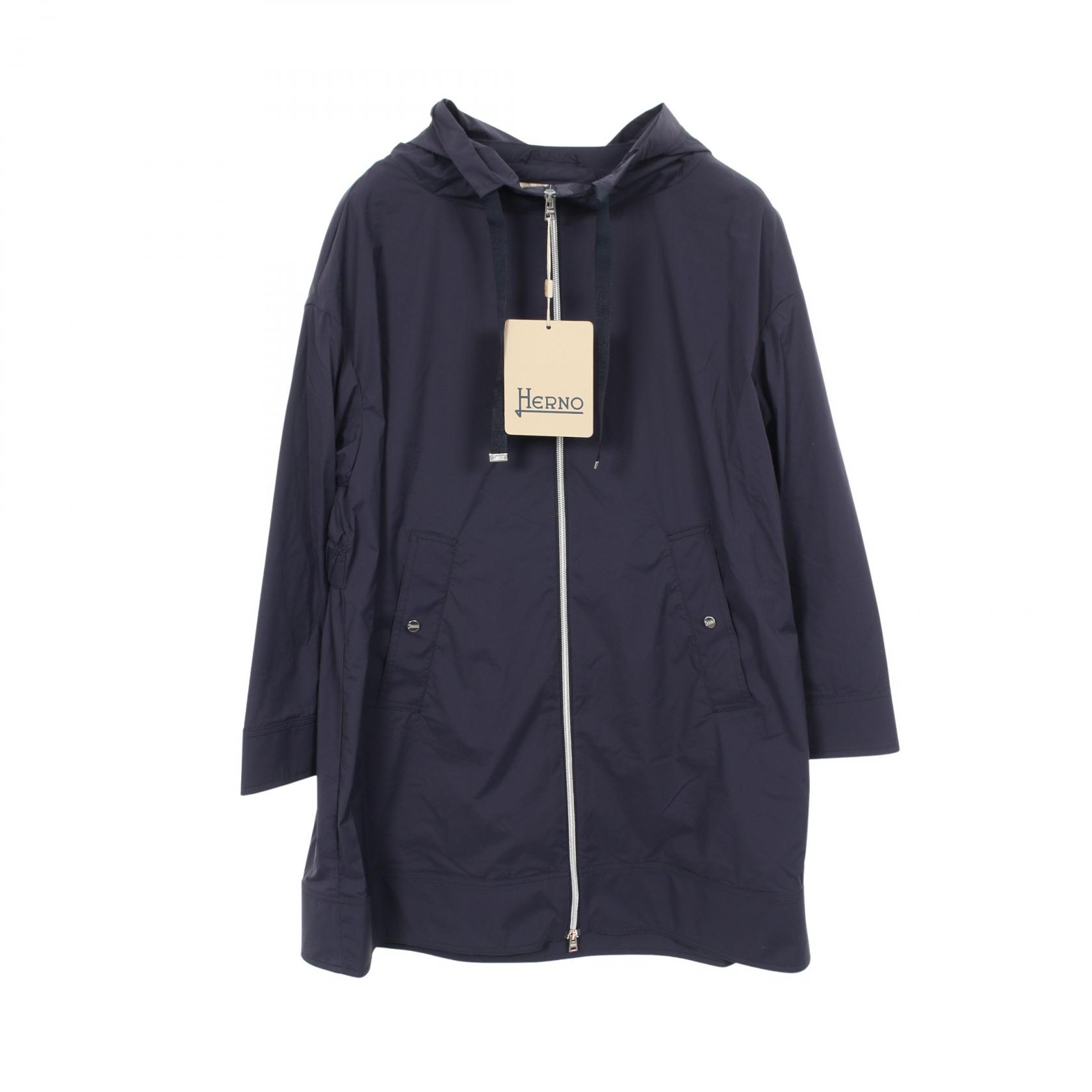 【20%OFFクーポン対象】ヘルノ Herno 衣料品 アウター ナイロン レディース ネイビー系 GC000388D12431920138 【新品】