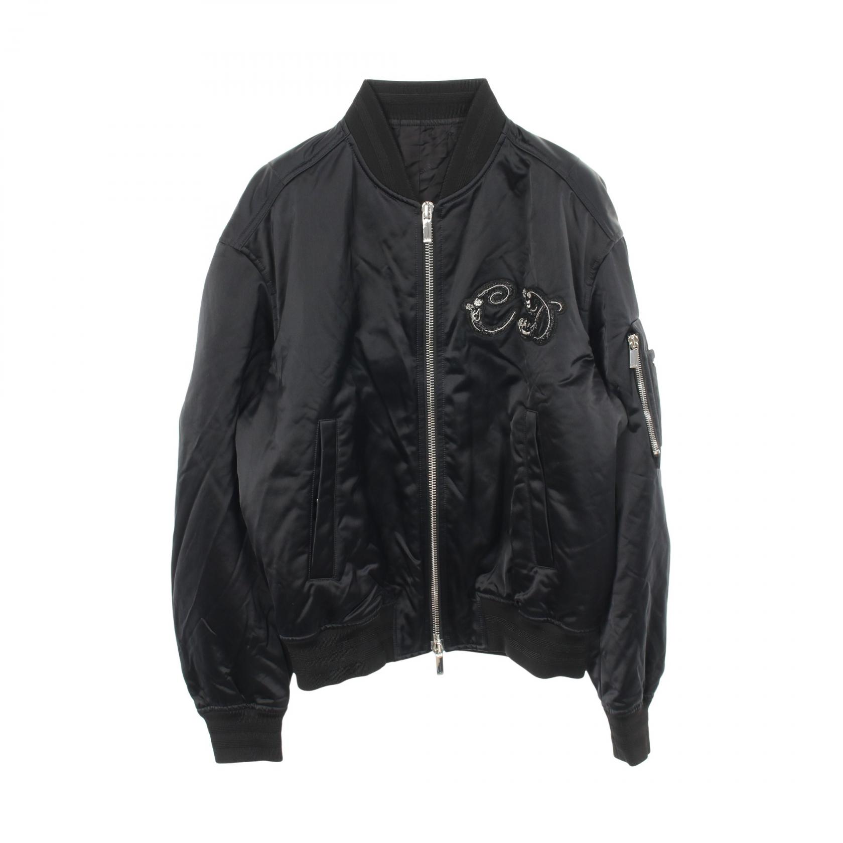 ≪10%OFFクーポン 7/19 20時~7/26 9:59≫ディオール Dior DIOR × KENNY SCHAR ボンバージャケット ブルゾン 衣料品 アウター ナイロン メンズ ブラック系 【中古】|Mike Museum