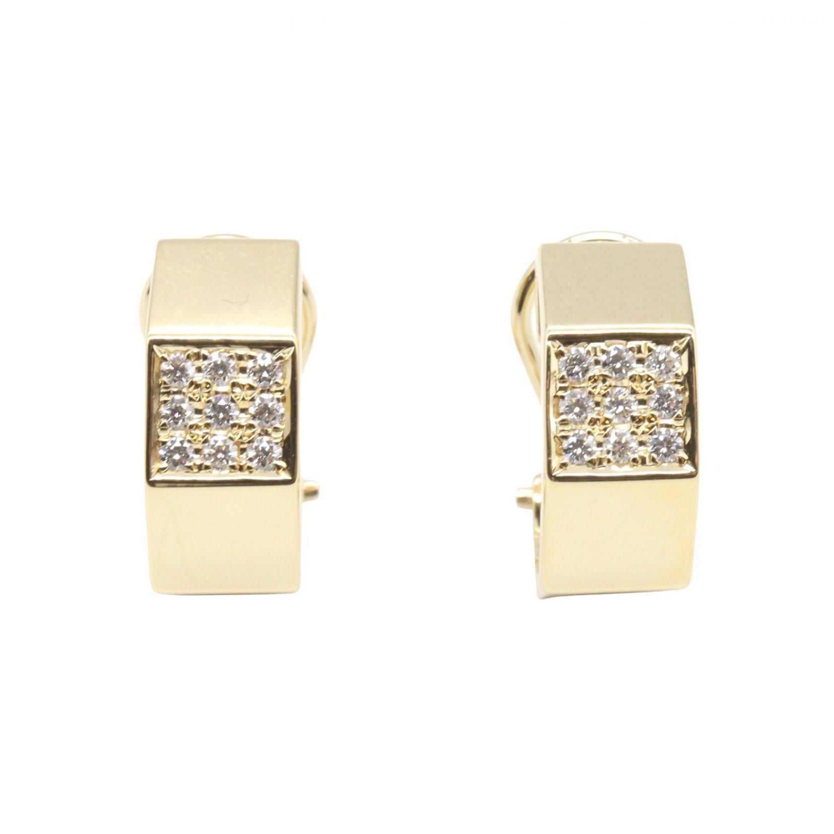 ≪10%OFFクーポン 7/19 20時~7/26 9:59≫タサキ TASAKI イヤリング イヤリング ジュエリー K18(イエローゴールド) ダイヤモンド レディース ゴールド系 / クリア系 【中古】|Mike Museum