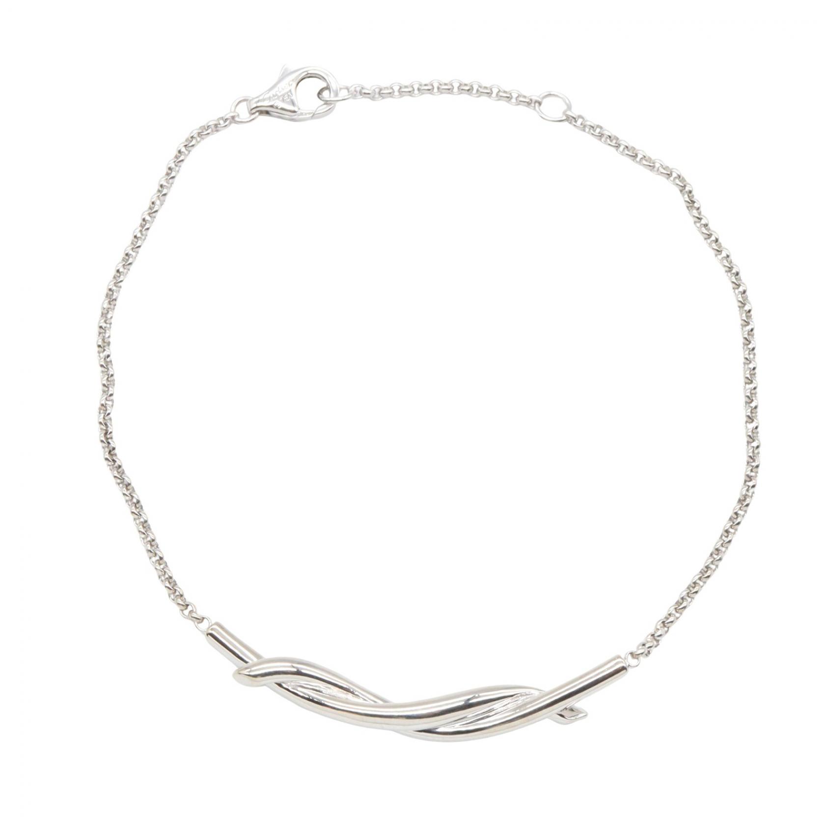 カルティエ CARTIER アントルラセ ブレスレット ブレスレット アクセサリー K18WG（ホワイトゴールド） レディース シルバー系 【中古】｜Mike Museum