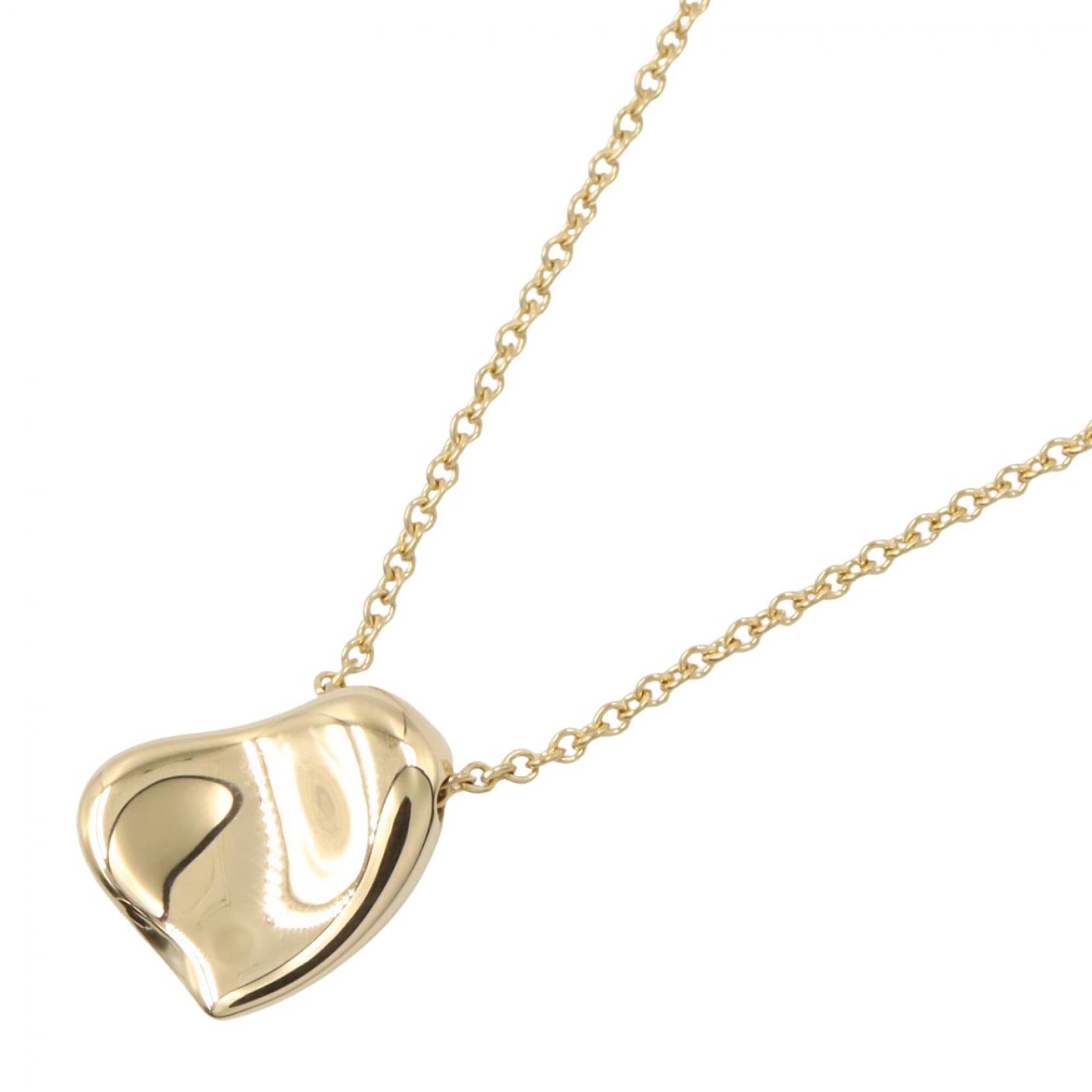 【SALE／1万円OFFクーポン】ティファニー TIFFANY＆CO ペレッティ フルハート ネックレス ネックレス ジュエリー K18（イエローゴールド） レディース ゴールド系 【中古】
