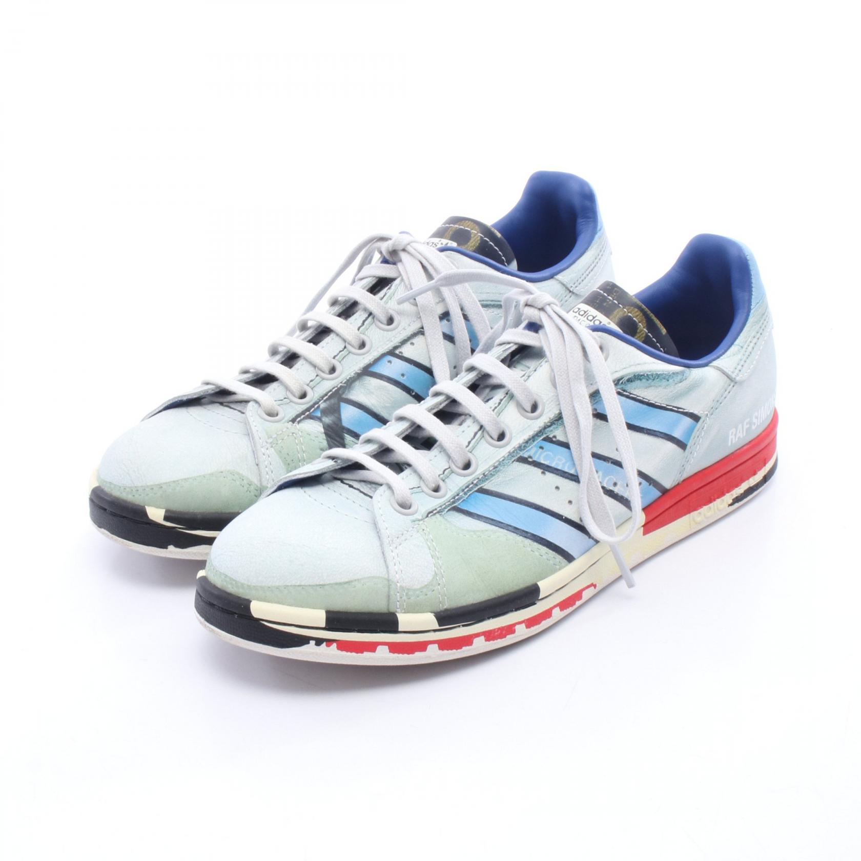 ≪千円OFFクーポン 7/19 20時～7/26 9:59≫アディダスバイラフシモンズ adidas by Raf Simons RS MICRO STAN スニーカー 靴 レザー メンズ マルチカラー EE7950 【中古】｜Mike Museum 15,246円