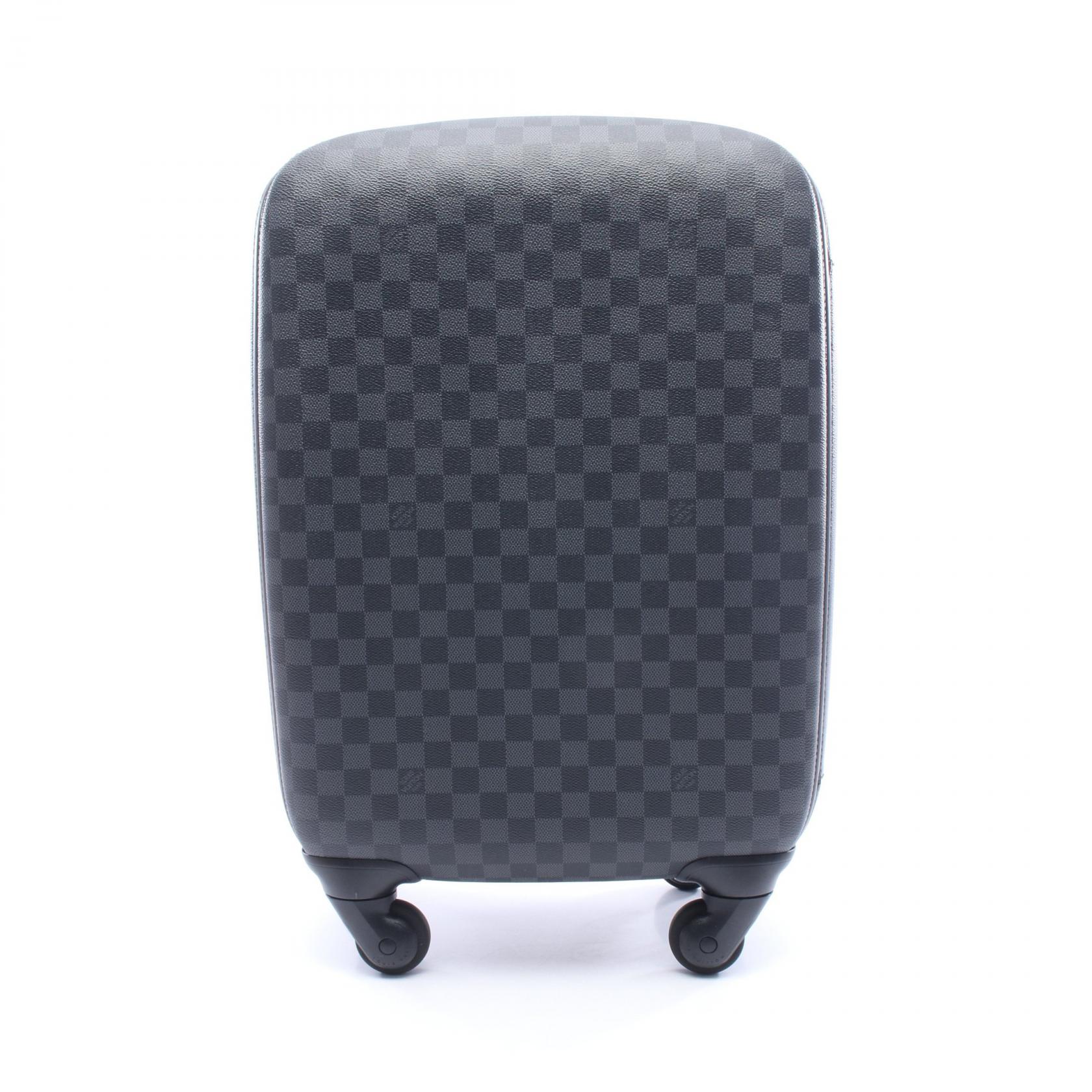 ≪15%OFFクーポン 7/19 20時~7/26 9:59≫ルイ・ヴィトン LOUIS VUITTON ゼフィール55 キャリーバッグ バッグ PVCコーティングキャンバス レザー ダミエ・グラフィット メンズ ブラック系 N23005 【中古】|Mike Museum