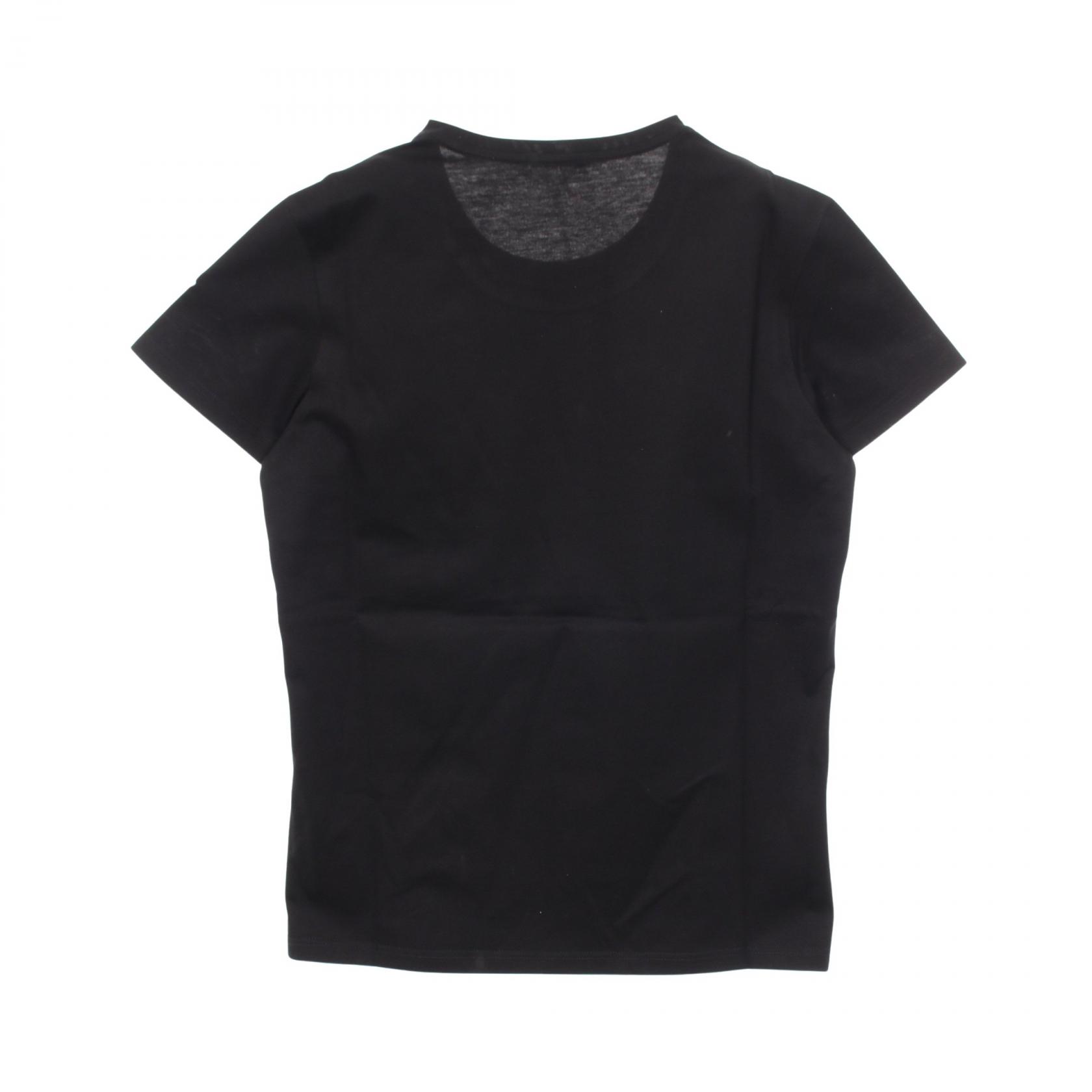 ≪10%OFFクーポン 7/19 20時~7/26 9:59≫モンクレール MONCLER MAGLIA MANICA CORTA 半袖Tシャツ 衣料品 トップス コットン レディース ブラック系 8C73200V8058999S 【新品】|Mike Museum