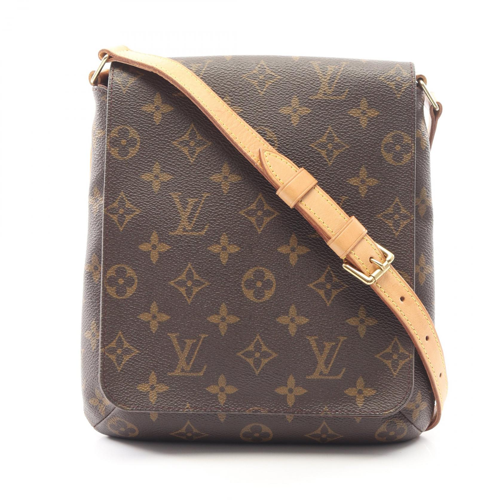 ≪15%OFFクーポン 7/19 20時~7/26 9:59≫ルイ・ヴィトン LOUIS VUITTON ミュゼットサルサ ショートストラップ ショルダーバッグ バッグ PVCコーティングキャンバス レザー モノグラム レディース ブラウン系 M51258 【中古】|Mike Museum