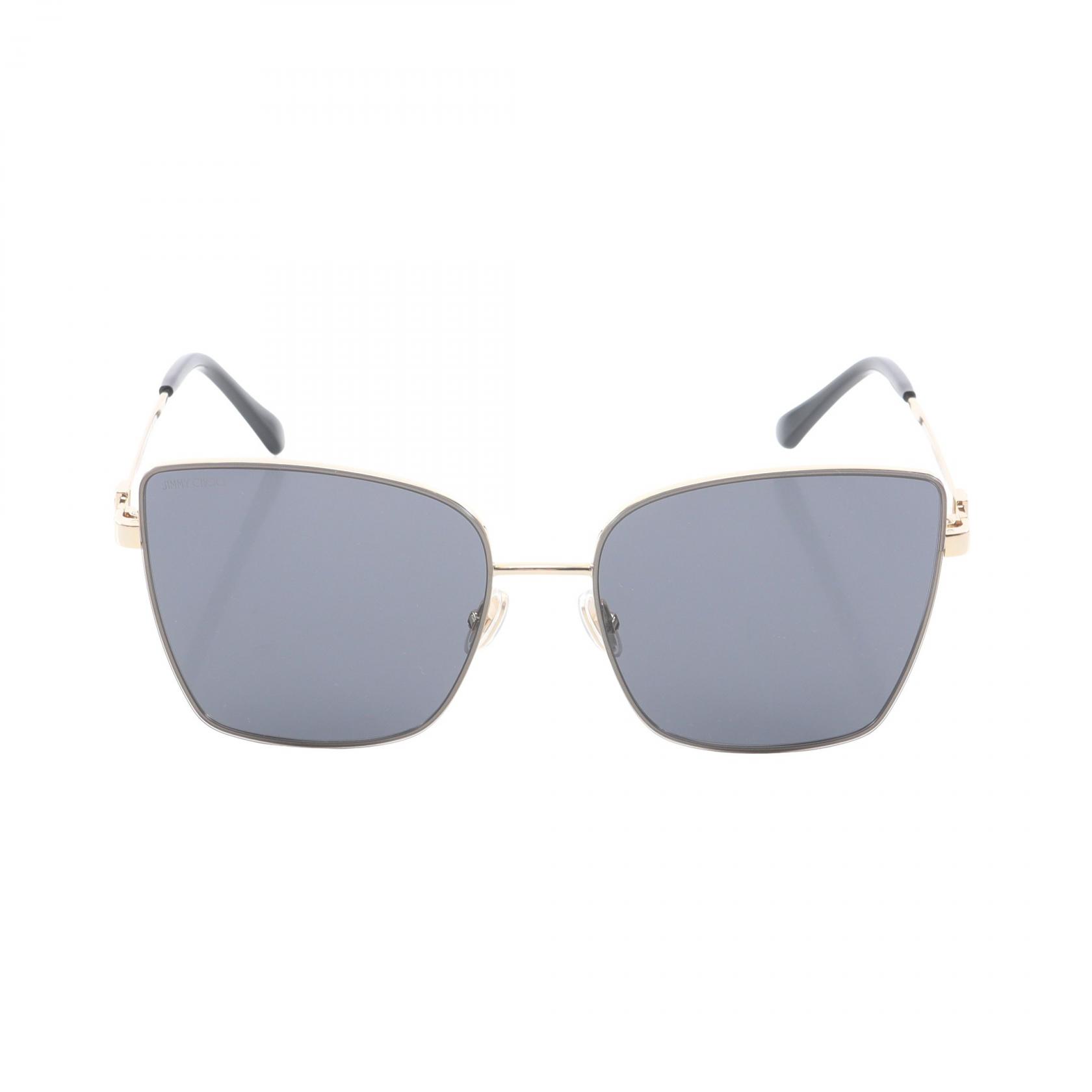 ジミーチュウ JIMMY CHOO VELLA/S サングラス 衣料品 GP レディース ブラック系 / ゴールド系 【中古】｜Mike Museum