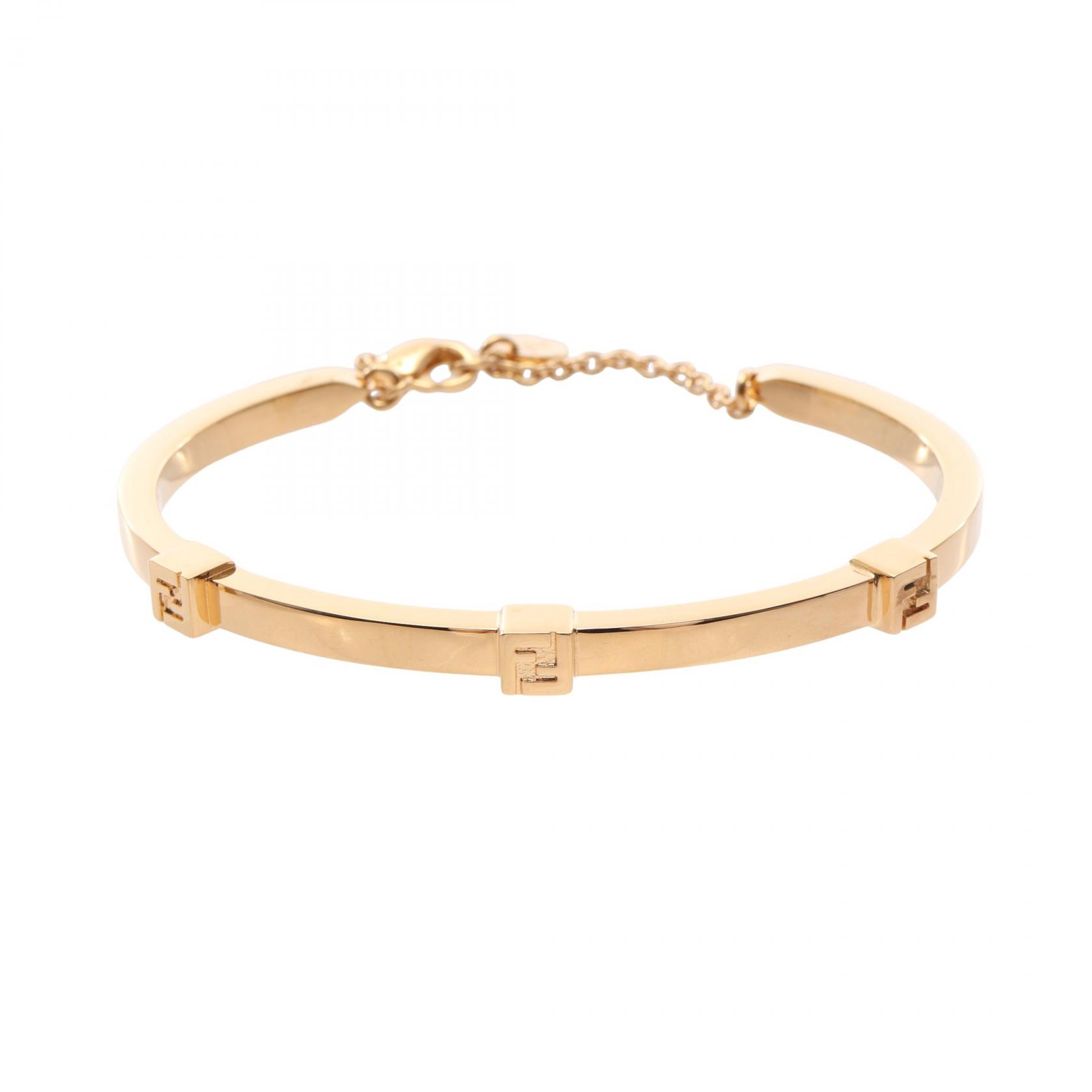 ≪10%OFFクーポン 7/19 20時~7/26 9:59≫フェンディ FENDI FOREVER フォーエバー ブレスレット アクセサリー GP(ゴールドメッキ) レディース ゴールド系 8AL218B08F0CFKS 【新品】|Mike Museum