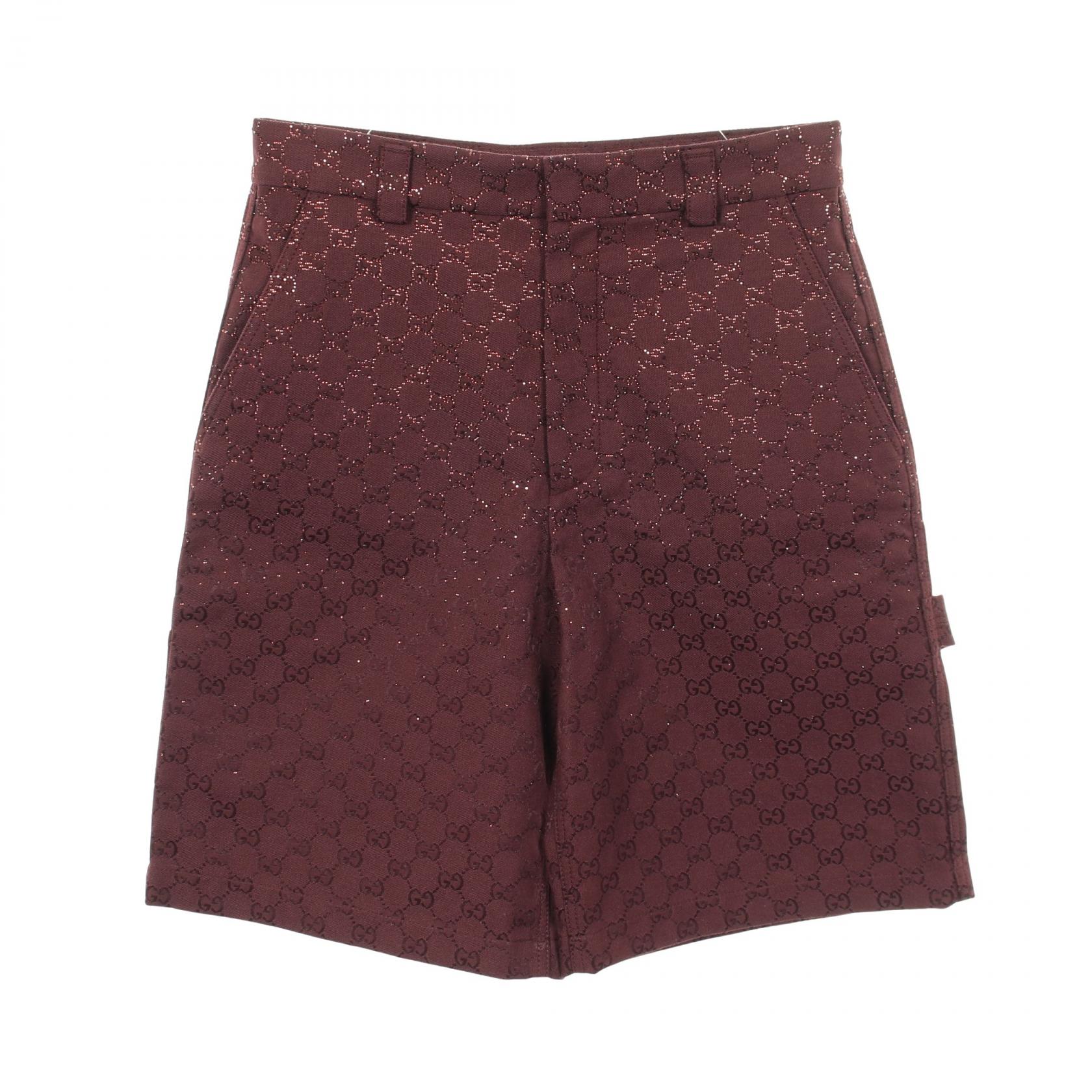 ≪10%OFFクーポン 7/19 20時~7/26 9:59≫グッチ GUCCI クリスタルGG デニムパンツ 衣料品 ボトムス コットン レディース ボルドー系 855092 【中古】|Mike Museum