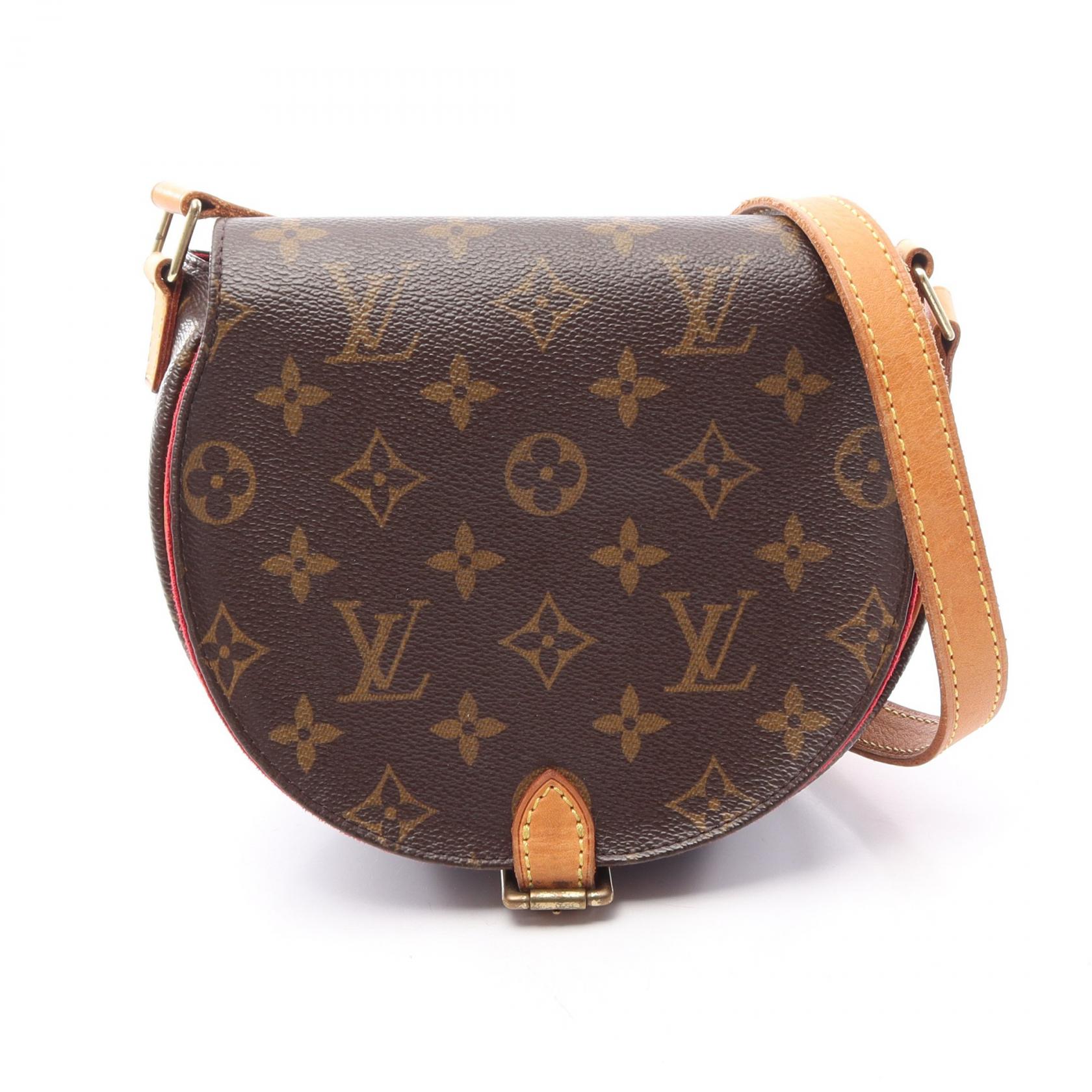 ≪15%OFFクーポン 7/19 20時~7/26 9:59≫ルイ・ヴィトン LOUIS VUITTON タンブラン ショルダーバッグ バッグ PVCコーティングキャンバス レザー モノグラム レディース ブラウン系 M51179 【中古】|Mike Museum