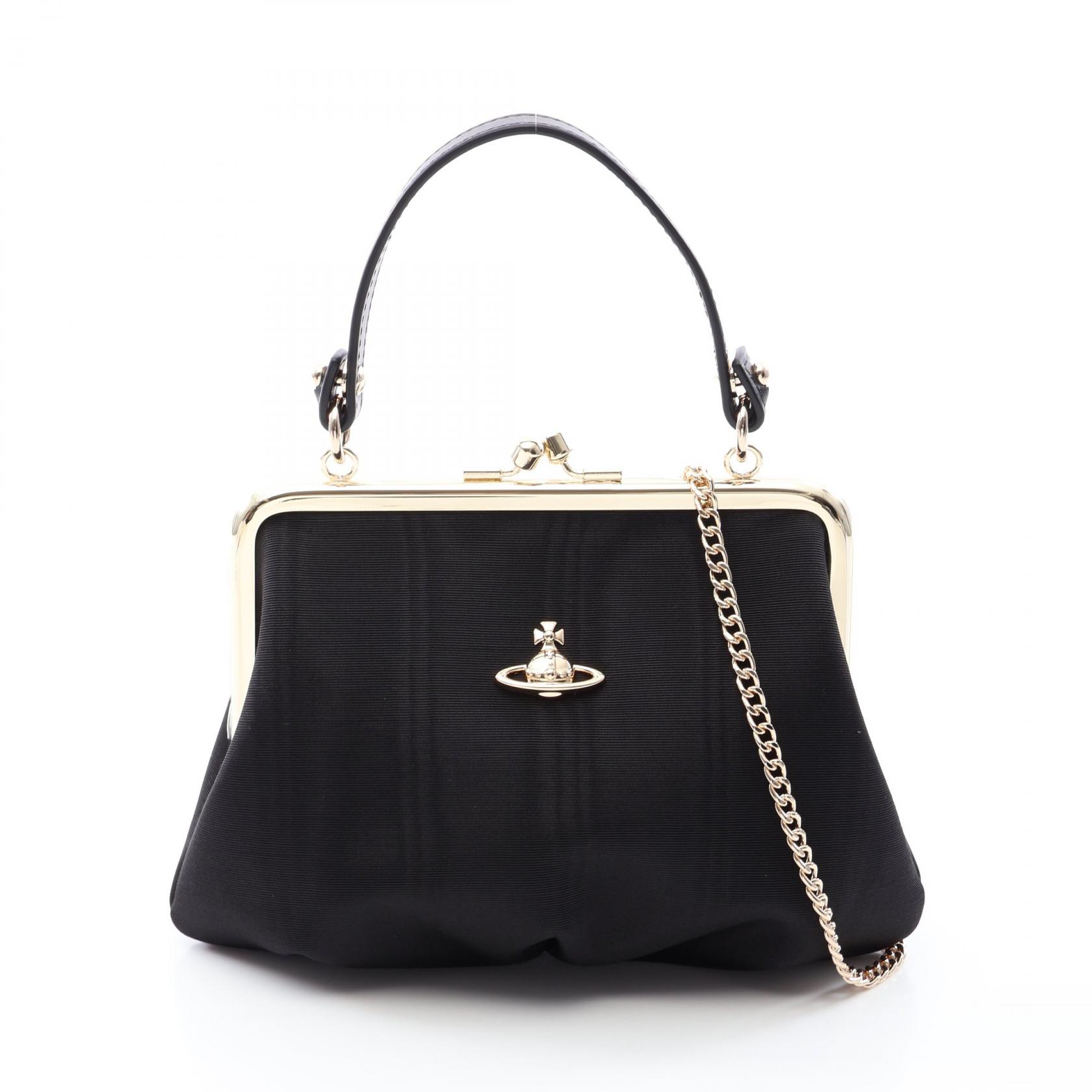 ≪10%OFFクーポン 7/19 20時~7/26 9:59≫ヴィヴィアンウエストウッド Vivienne Westwood GRANNY FRAME PURSE グラニー フレーム パース 2WAY ハンドバッグ バッグ キャンバス レディース ブラック系 4B010007WW01F4N401 【新品】|Mike Museum