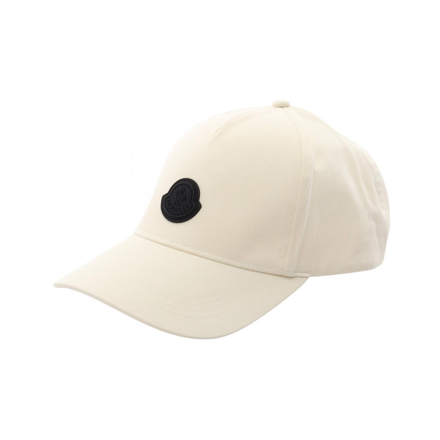 ≪10%OFFクーポン 7/19 20時～7/26 9:59≫モンクレール MONCLER ロゴパッチ ベースボール キャップ 帽子 コットン メンズ レディース ホワイト系 3B000230U082034 【新品】｜Mike Museum