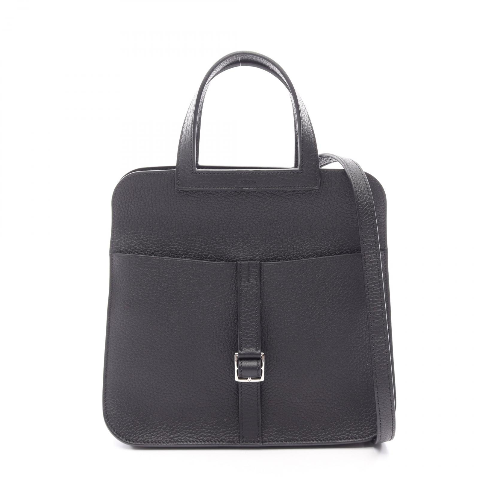 ≪15%OFFクーポン 7/19 20時~7/26 9:59≫エルメス HERMES アルザン25 2WAY ハンドバッグ バッグ トリヨンクレマンス トリヨンクレマンス レディース ブラック系 【中古】|Mike Museum