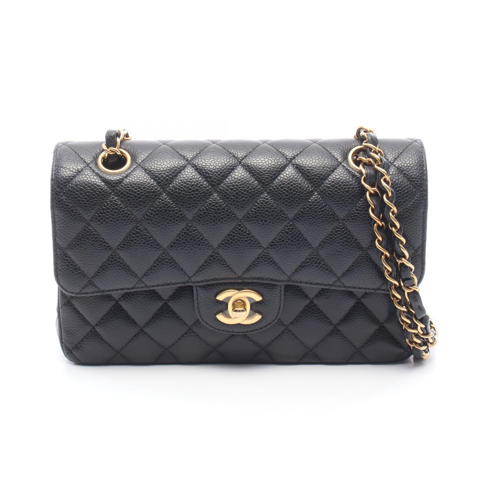 ≪10%OFFクーポン 7/19 20時~7/26 9:59≫シャネル CHANEL マトラッセ Wフラップ ショルダーバッグ バッグ カーフ(牛革) レディース ブラック系 A01113 【中古】|Mike Museum