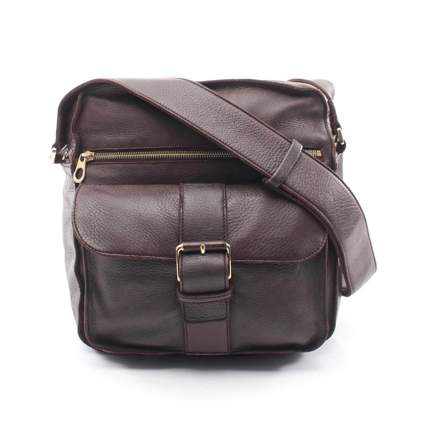 ≪15%OFFクーポン 7/19 20時~7/26 9:59≫ボッテガヴェネタ BOTTEGA VENETA ショルダーバッグ バッグ レザー レディース ブラウン系 【中古】|Mike Museum