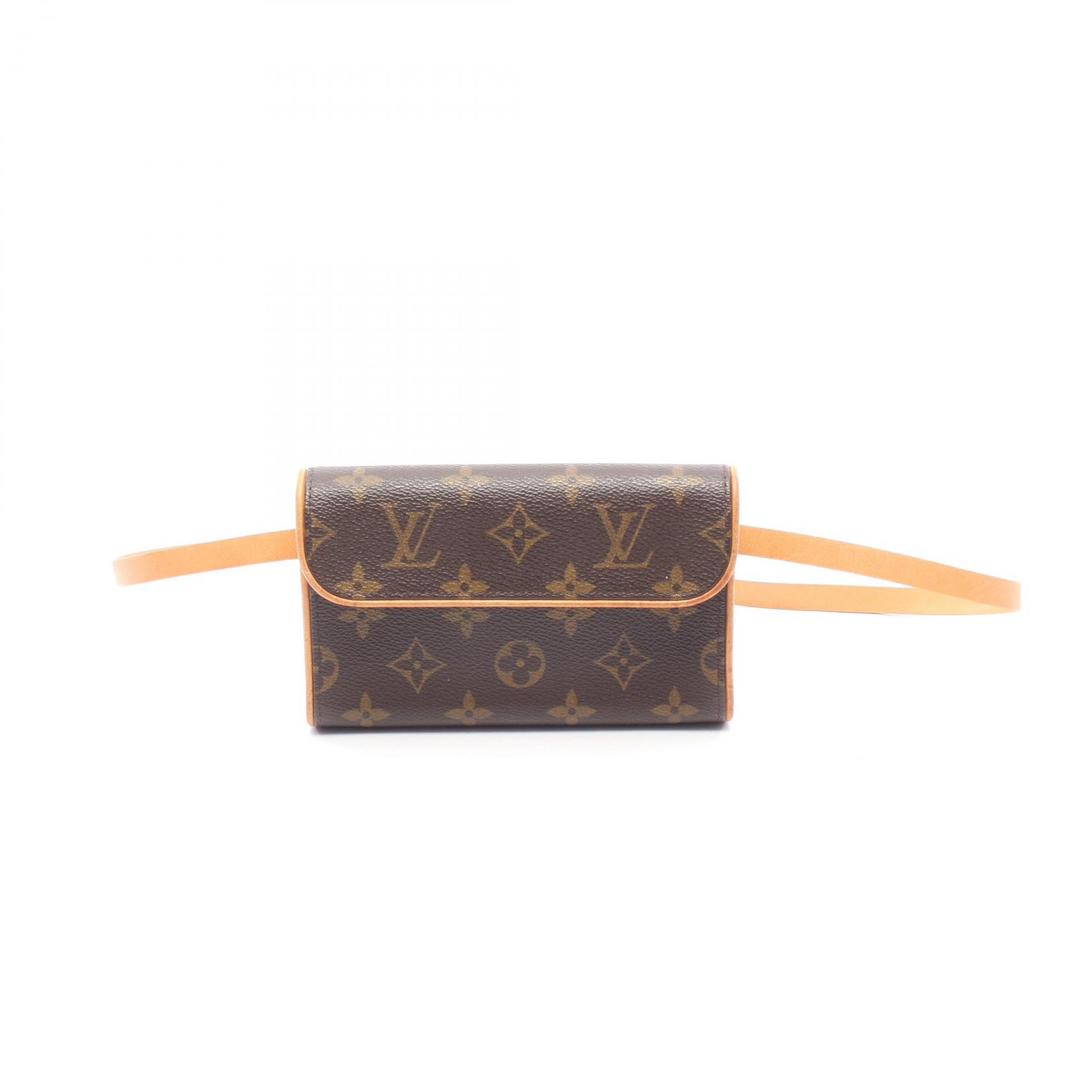 ≪10%OFFクーポン 7/19 20時~7/26 9:59≫ルイ・ヴィトン LOUIS VUITTON ポシェットフロランティーヌ ウエストバッグ ボディバッグ バッグ PVCコーティングキャンバス レザー モノグラム レディース ブラウン系 M51855 【中古】|Mike Museum