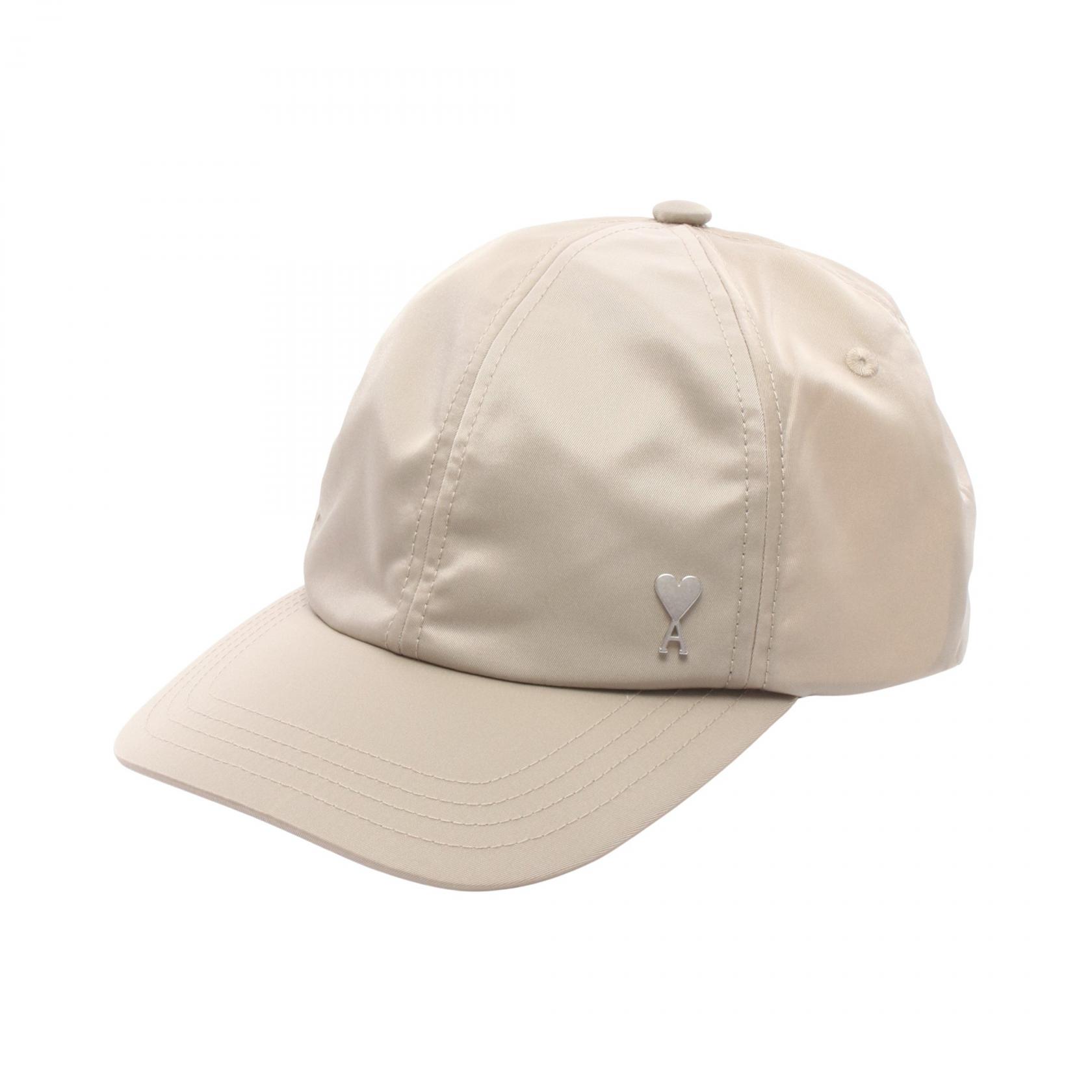 ≪2千円OFFクーポン 7/19 20時～7/26 9:59≫アミ AMI Ami De Coeur スタッズ ベースボール キャップ 帽子 ナイロン メンズ レディース ベージュ系 UCP268.PA0037A036 【新品】｜Mike Museum