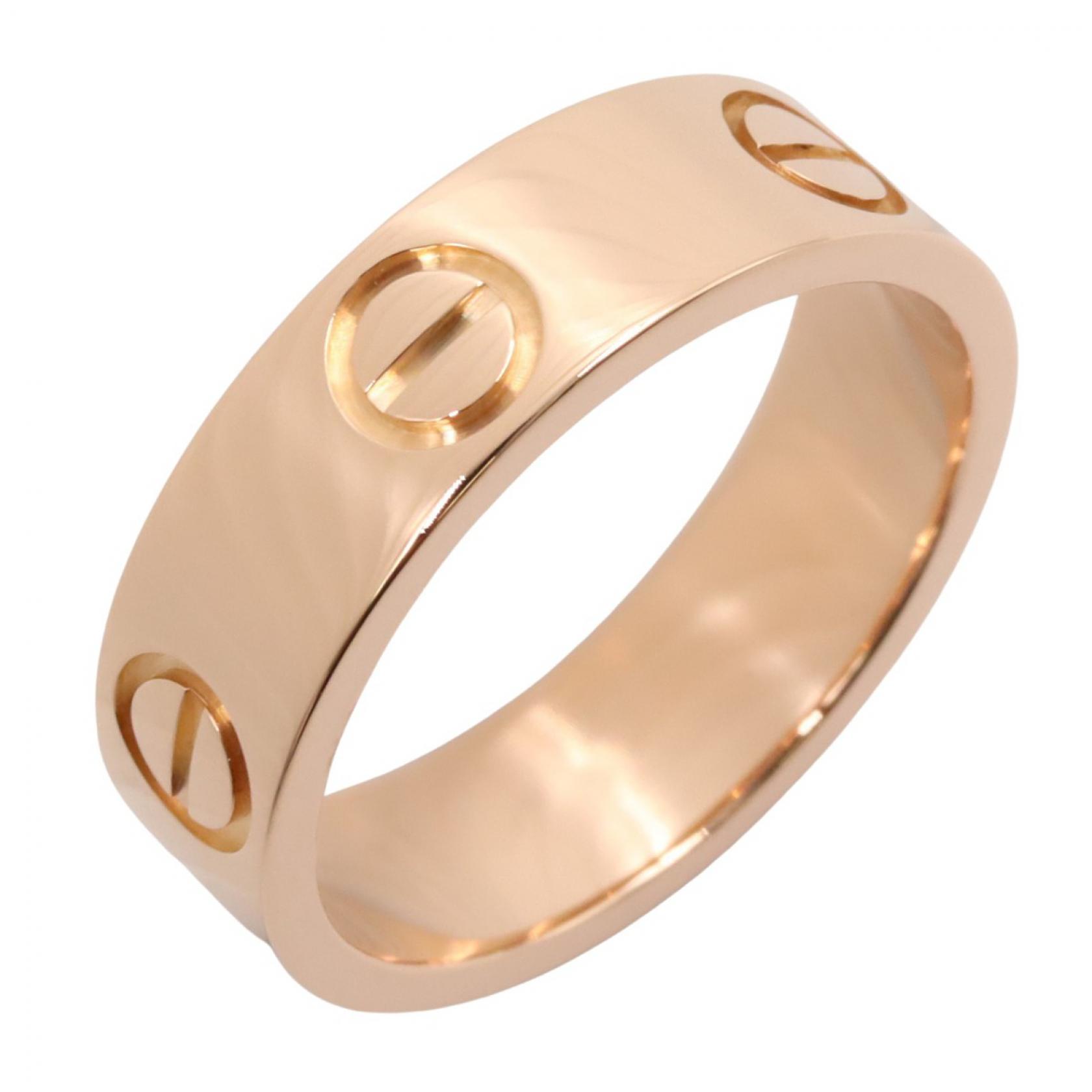 【P5倍&times;5%クーポン｜7/29 20時～8/2 23:59】カルティエ CARTIER ラブリング リング・指輪 ジュエリー K18PG（ピンクゴールド） レディース ゴールド系 B4084800 【中古】｜Mike Museum