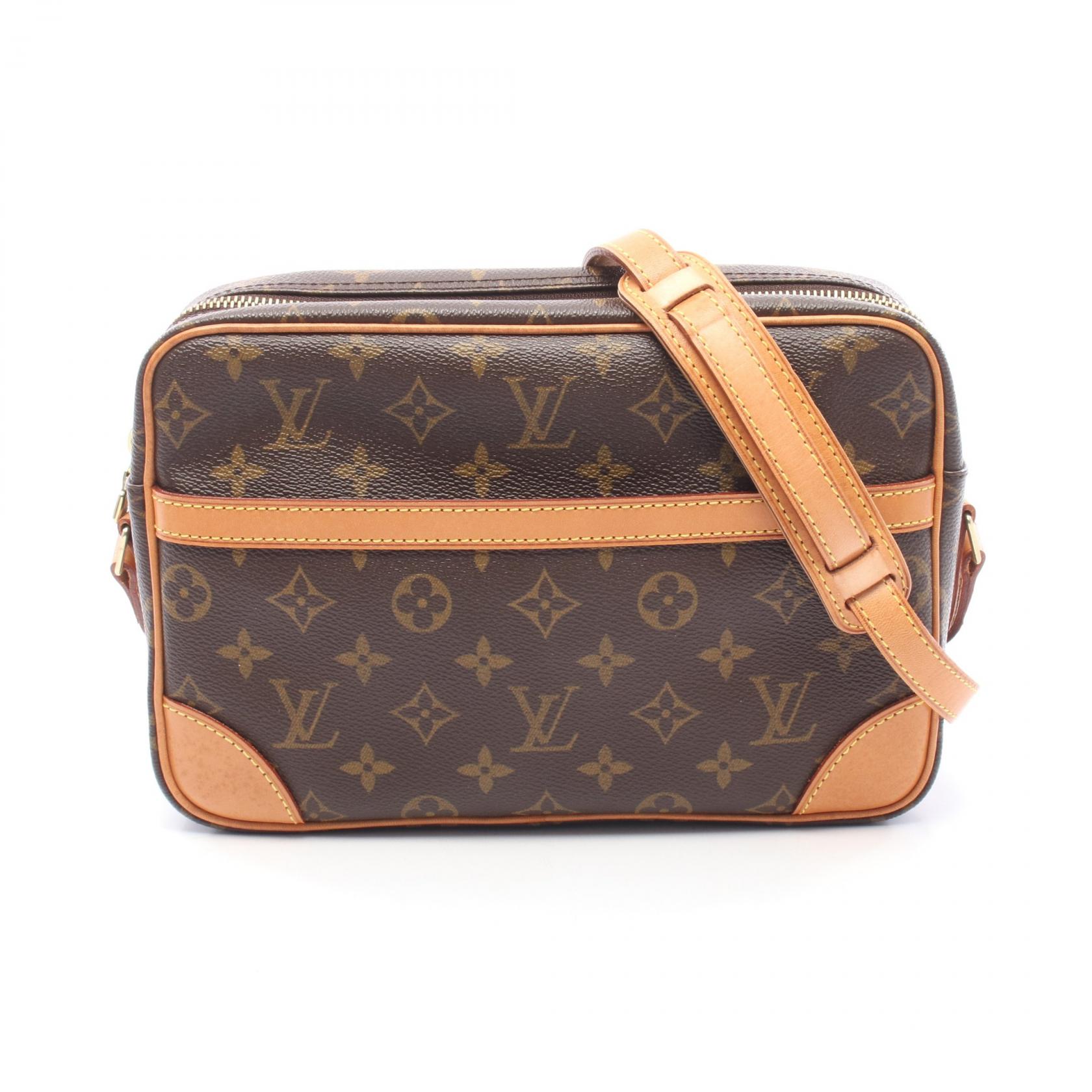 ≪10%OFFクーポン 7/19 20時~7/26 9:59≫ルイ・ヴィトン LOUIS VUITTON トロカデロ27 モノグラム ショルダーバッグ バッグ PVCコーティングキャンバス レザー レディース ブラウン系 M51274 【中古】|Mike Museum