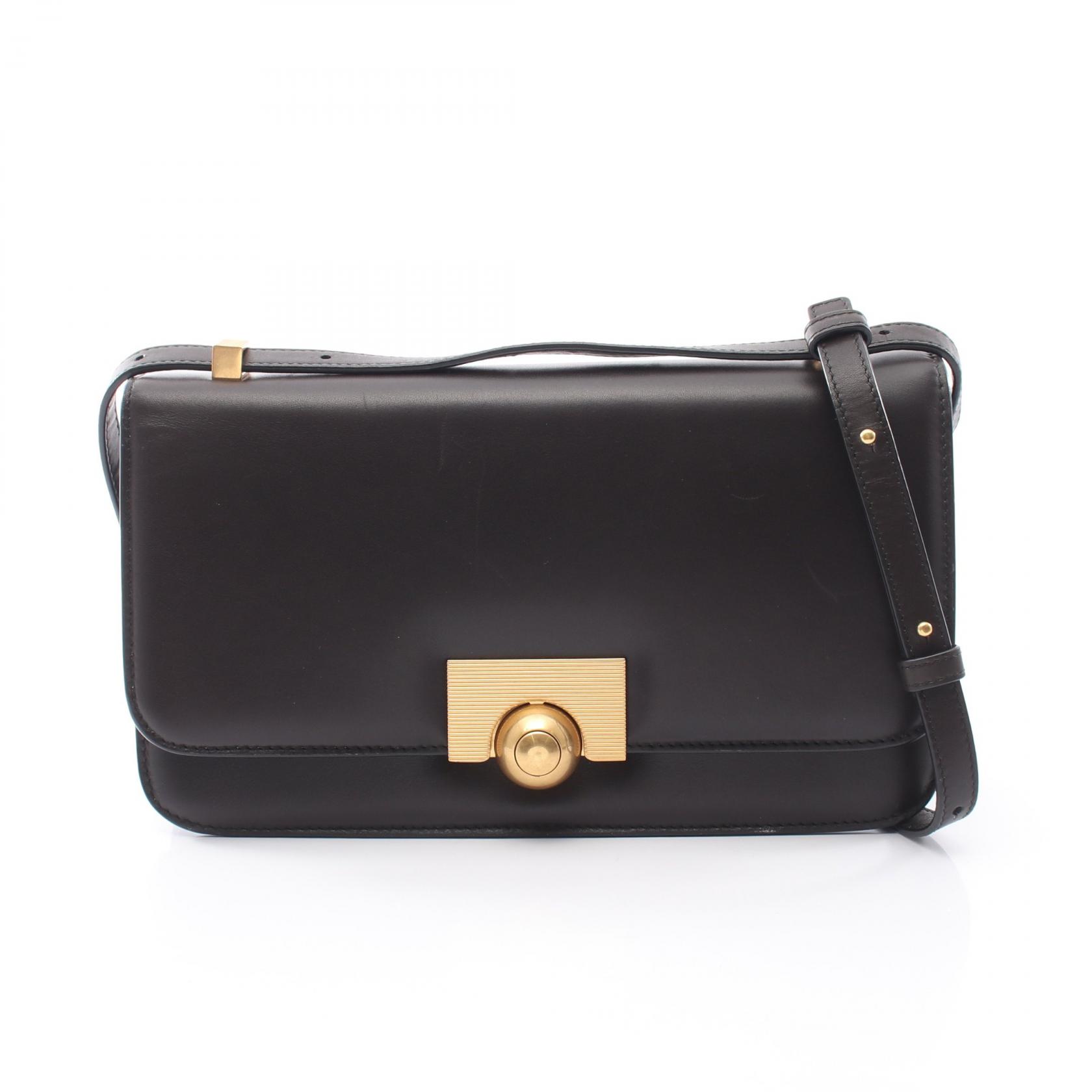 ≪10%OFFクーポン 7/19 20時~7/26 9:59≫ボッテガヴェネタ BOTTEGA VENETA ザ クラシック ショルダーバッグ バッグ レザー レディース ブラウン系 【中古】|Mike Museum