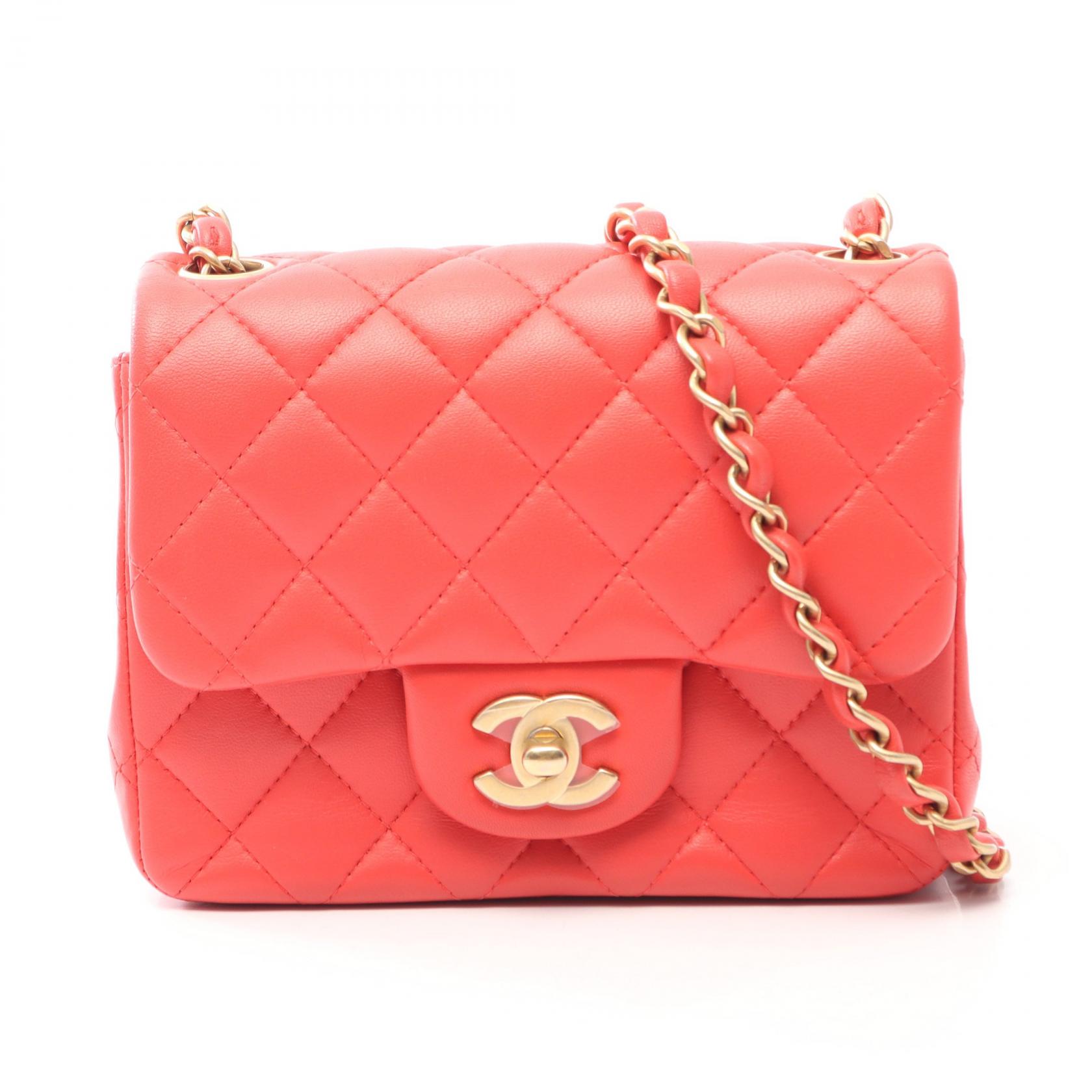 ≪10%OFFクーポン 7/19 20時～7/26 9:59≫シャネル CHANEL ミニマトラッセ ショルダーバッグ バッグ ラムスキン（羊革） レディース ピンク系 【中古】｜Mike Museum 337,500円