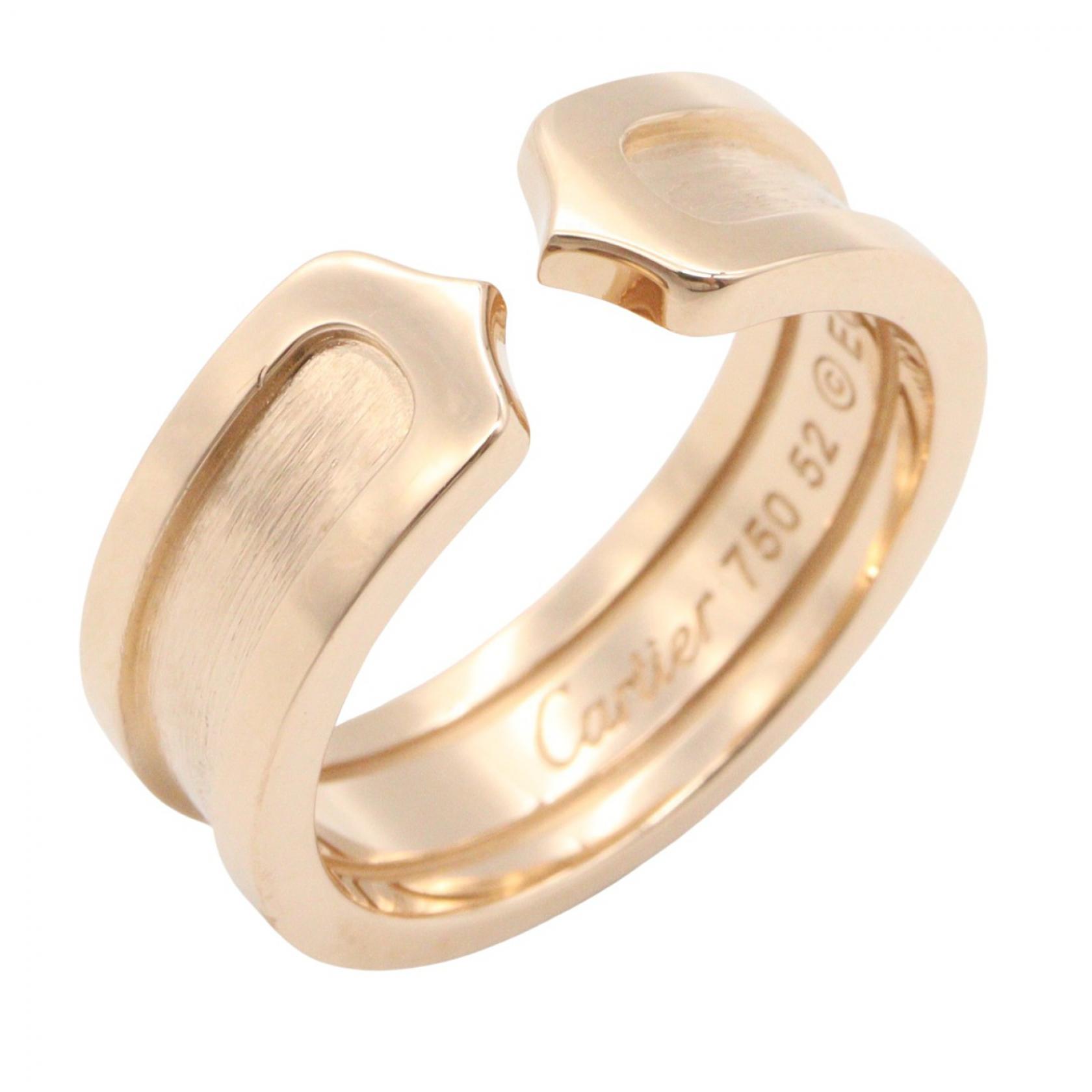 カルティエ CARTIER C2 リング リング・指輪 ジュエリー K18PG（ピンクゴールド） レディース ゴールド系 【中古】｜Mike Museum