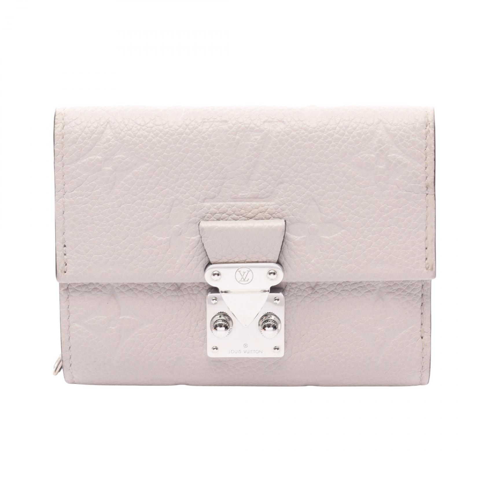 ≪10%OFFクーポン 7/19 20時～7/26 9:59≫ルイ・ヴィトン LOUIS VUITTON ポルトフォイユ メティス コンパクト 三つ折り財布 財布 レザー レディース グレー系 M13464 【中古】｜Mike Museum