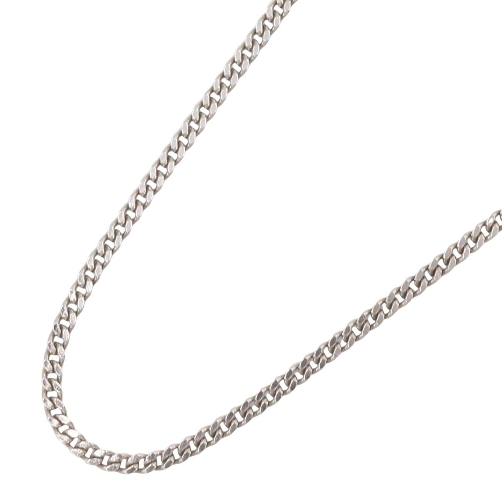 ≪10%OFFクーポン 7/19 20時~7/26 9:59≫ジュエリー JEWELRY 2メンS キヘイ ネックレス ネックレス ジュエリー Pt850プラチナ メンズ レディース シルバー系 2メンS 22.1g 【中古】|Mike Museum