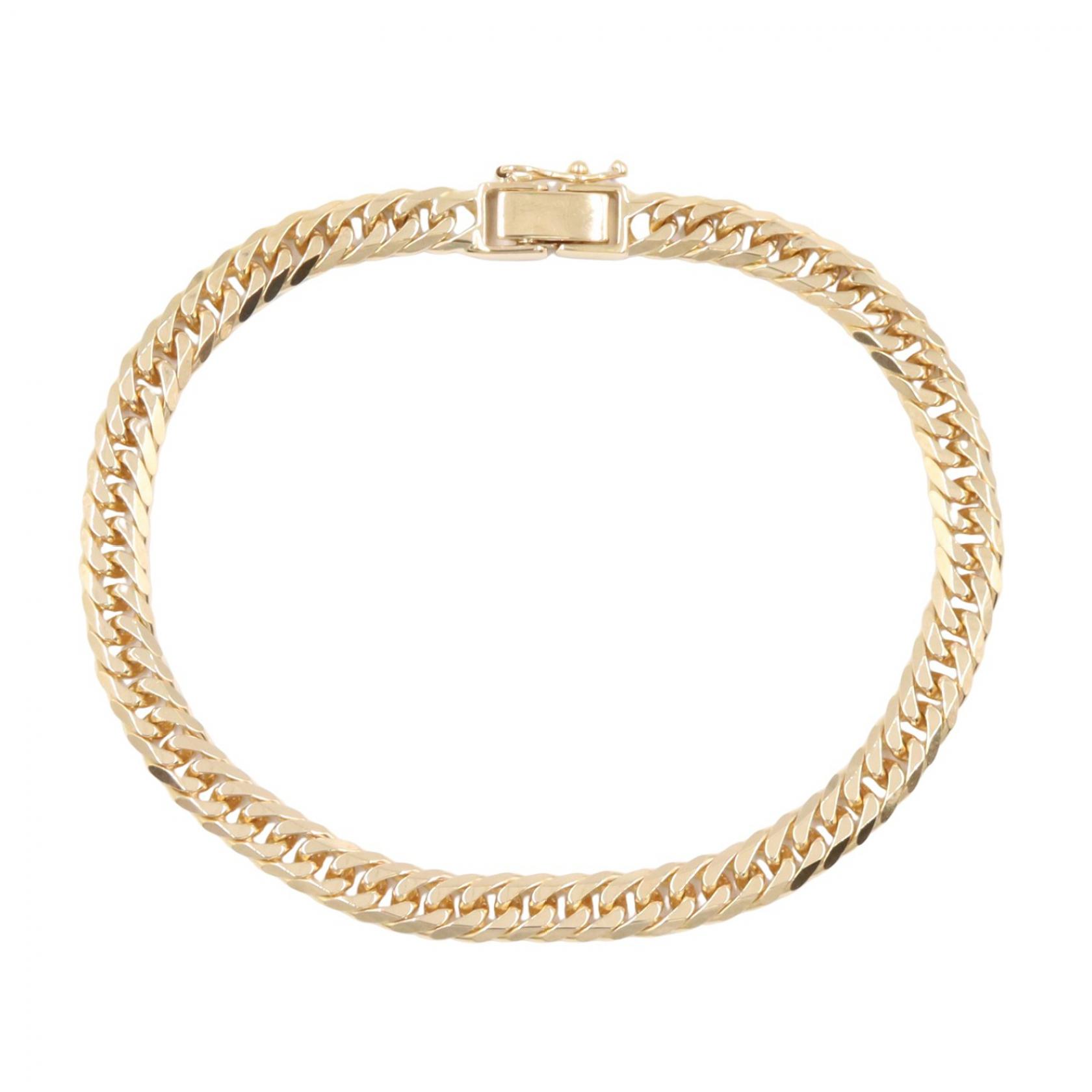 ジュエリー JEWELRY 6メンW キヘイブレスレット ブレスレット アクセサリー K18（イエローゴールド） メンズ レディース ゴールド系 6ﾒﾝW 20.0g 【中古】｜Mike Museum