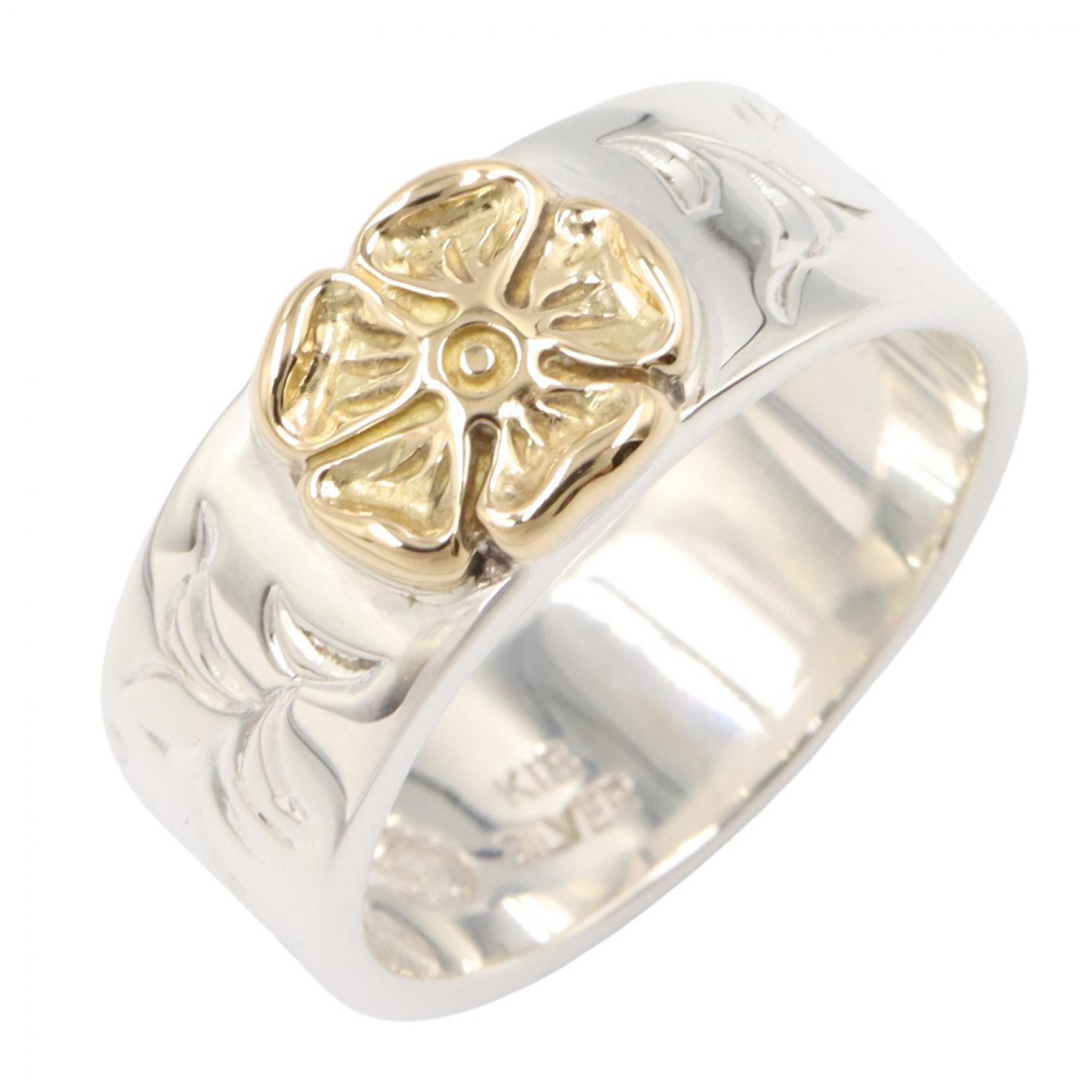 ≪10%OFFクーポン 7/19 20時~7/26 9:59≫ジュエリー JEWELRY TADY&KING アラベスク リング リング・指輪 ジュエリー シルバー925 K18(イエローゴールド) レディース ゴールド系 / シルバー系 TADY&KING 【中古】|Mike Museum