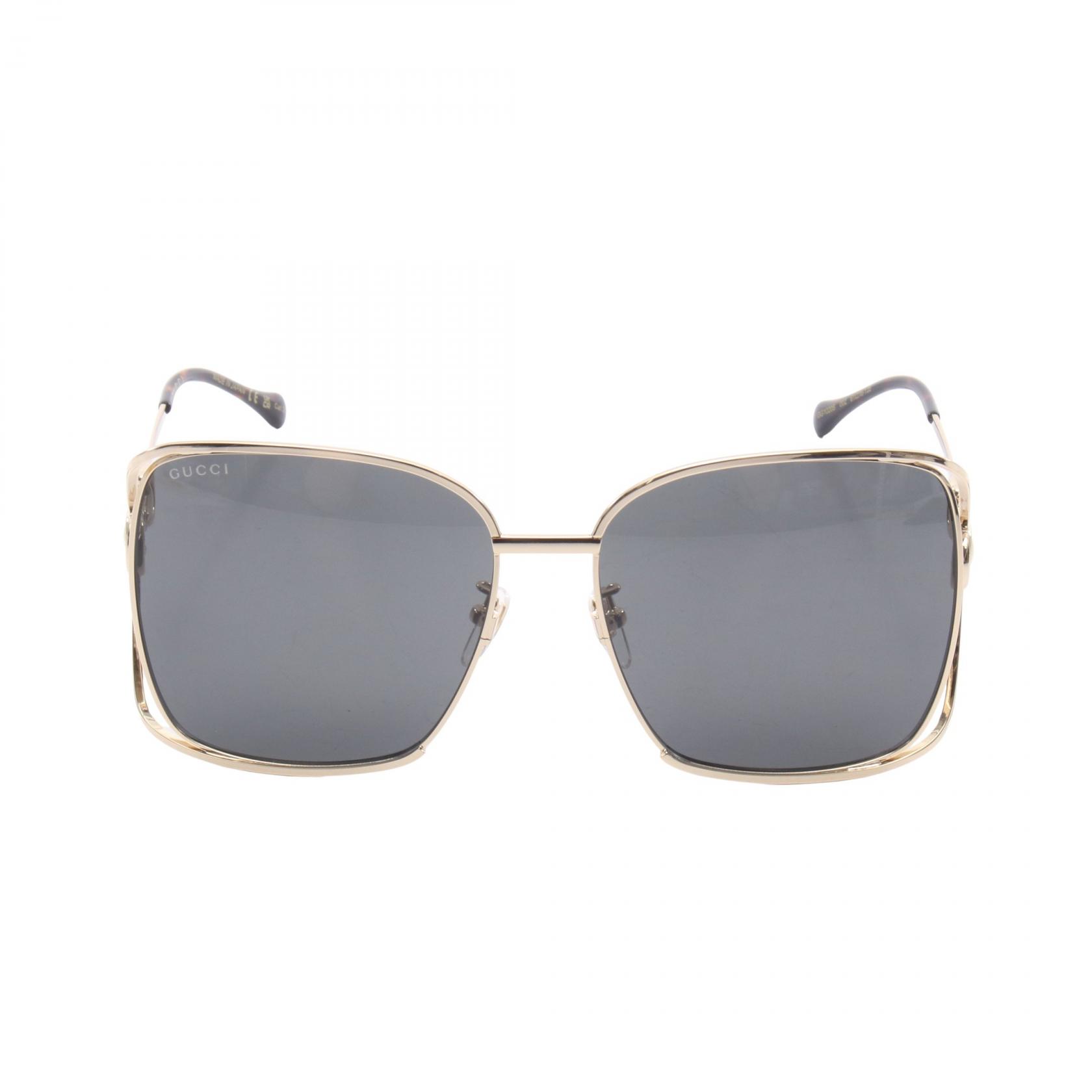 ≪10%OFFクーポン 7/19 20時~7/26 9:59≫グッチ GUCCI サングラス 衣料品 GP / プラスチック レディース ゴールド系 / ブラウン系 GG1020S002 【新品】|Mike Museum