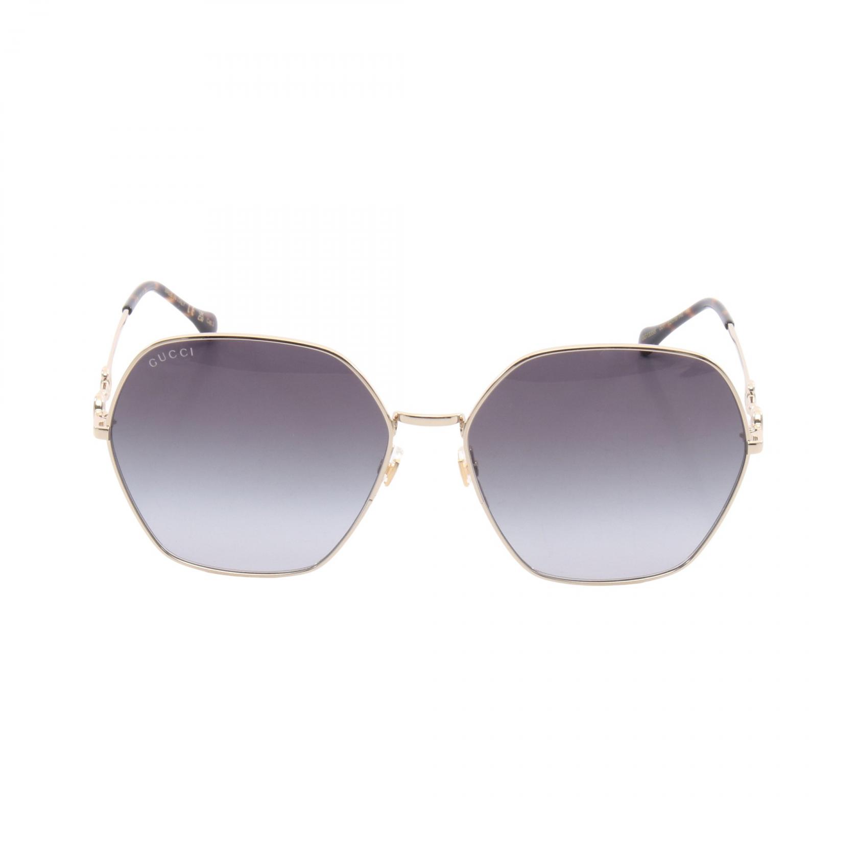 グッチ GUCCI サングラス 衣料品 GP / プラスチック レディース ゴールド系 / ブラウン系 GG1335S001 【新品】｜Mike Museum