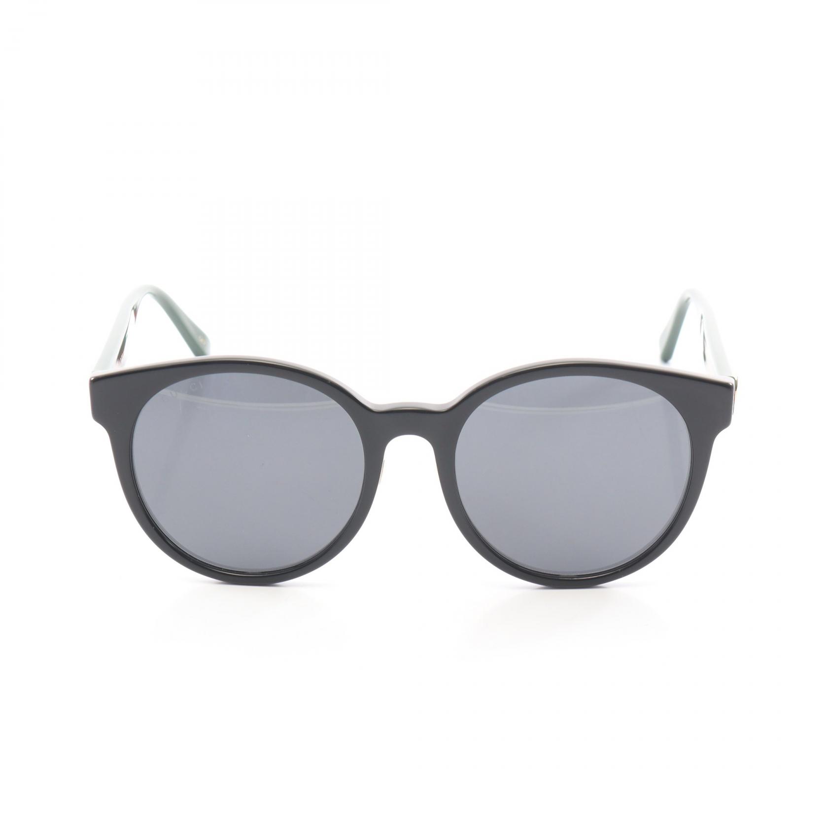 【P5倍&times;5%クーポン｜7/29 20時～8/2 23:59】グッチ GUCCI サングラス 衣料品 プラスチック メンズ レディース ブラック系 / グリーン系 / レッド系 GG0416SK002 【新品】｜Mike Museum