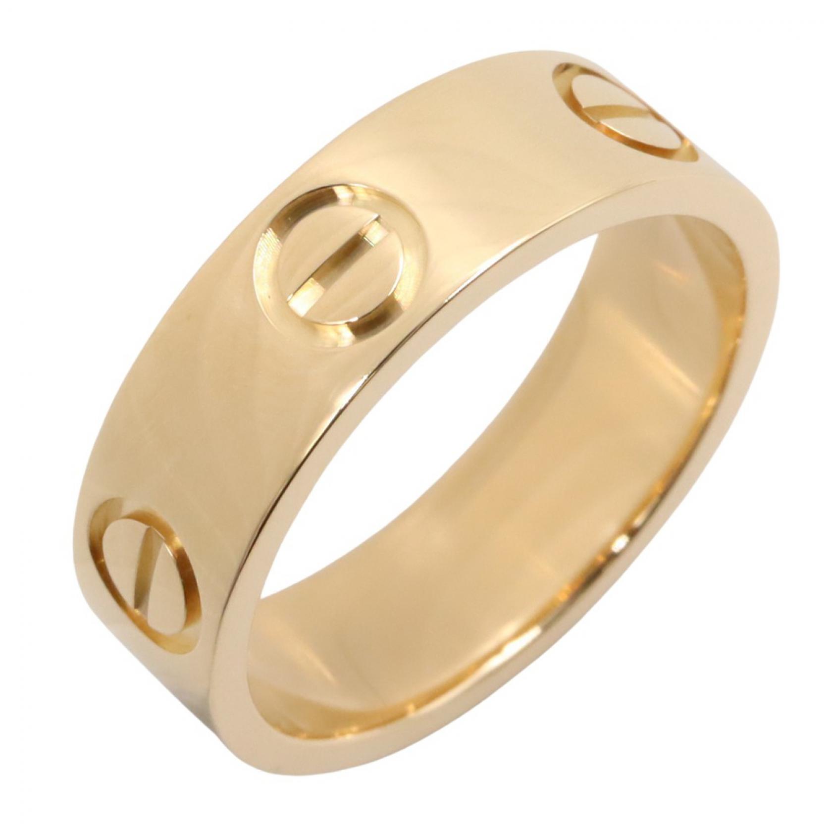 【P5倍&times;5%クーポン｜7/29 20時～8/2 23:59】カルティエ CARTIER ラブリング リング・指輪 ジュエリー K18（イエローゴールド） レディース ゴールド系 B4084600 【中古】｜Mike Museum
