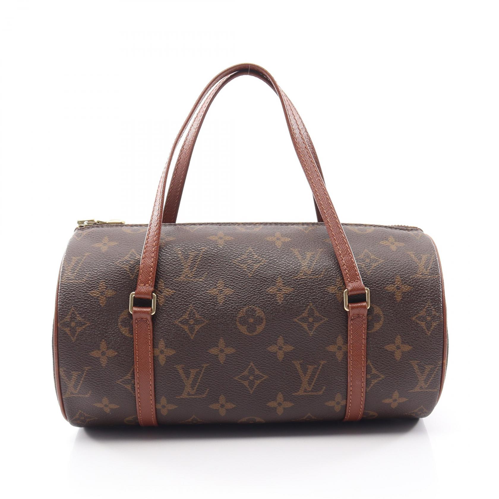 ≪10%OFFクーポン 7/19 20時~7/26 9:59≫ルイ・ヴィトン LOUIS VUITTON パピヨン26 旧型 ハンドバッグ バッグ PVCコーティングキャンバス レザー モノグラム レディース ブラウン系 M51366 【中古】|Mike Museum