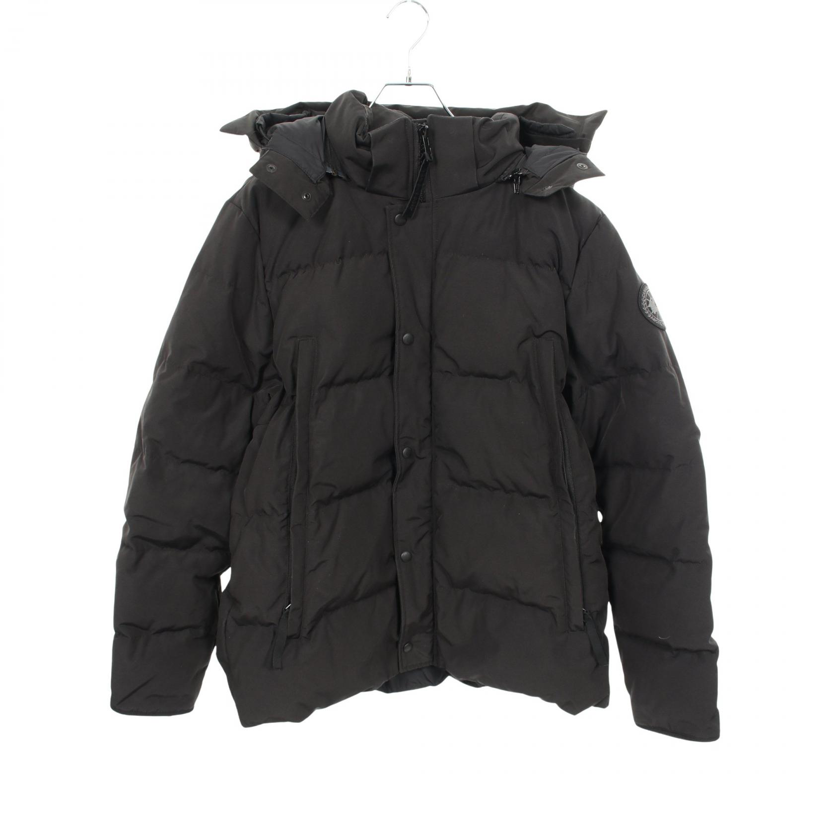 ≪10%OFFクーポン 7/19 20時～7/26 9:59≫カナダグース CANADA GOOSE WYNDHAM BLACK LABEL ダウンジャケット 衣料品 アウター ポリエステル メンズ ブラック系 2048MB 【中古】｜Mike Museum