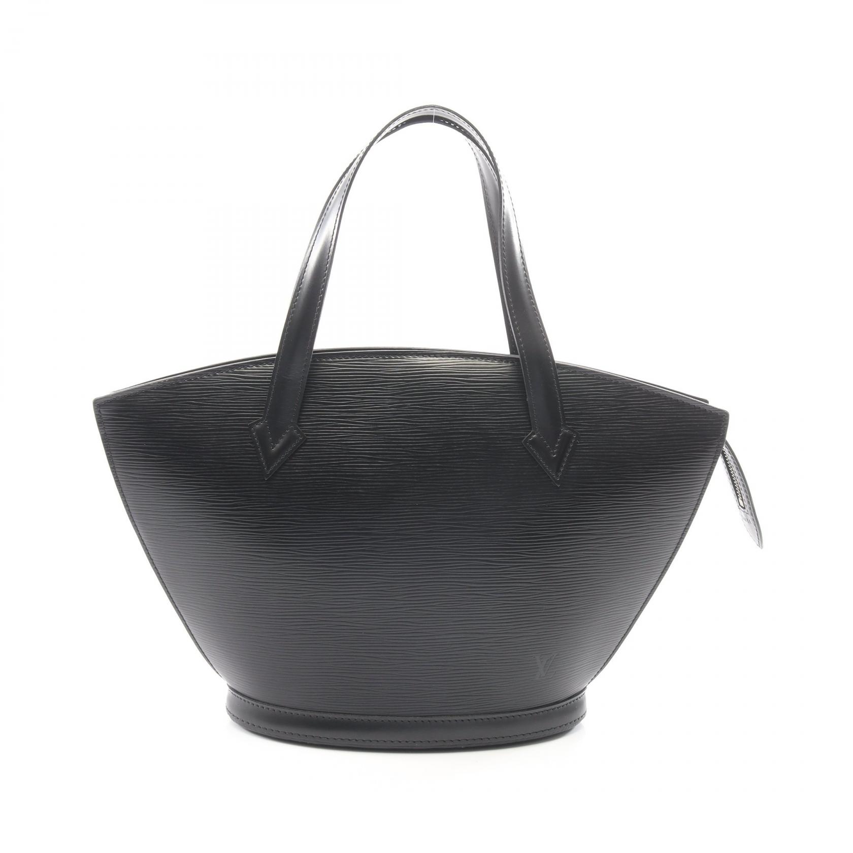【P5倍&times;5%クーポン｜7/29 20時～8/2 23:59】ルイ・ヴィトン LOUIS VUITTON サンジャック エピ ノワール ハンドバッグ バッグ レザー レディース ブラック系 M52272 【中古】｜Mike Museum
