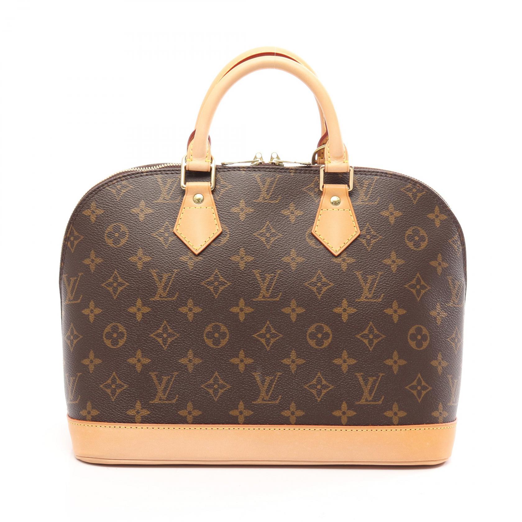 ≪10%OFFクーポン 7/19 20時~7/26 9:59≫ルイ・ヴィトン LOUIS VUITTON アルマPM モノグラム ハンドバッグ バッグ PVCコーティングキャンバス レザー レディース ブラウン系 M51130 【中古】|Mike Museum