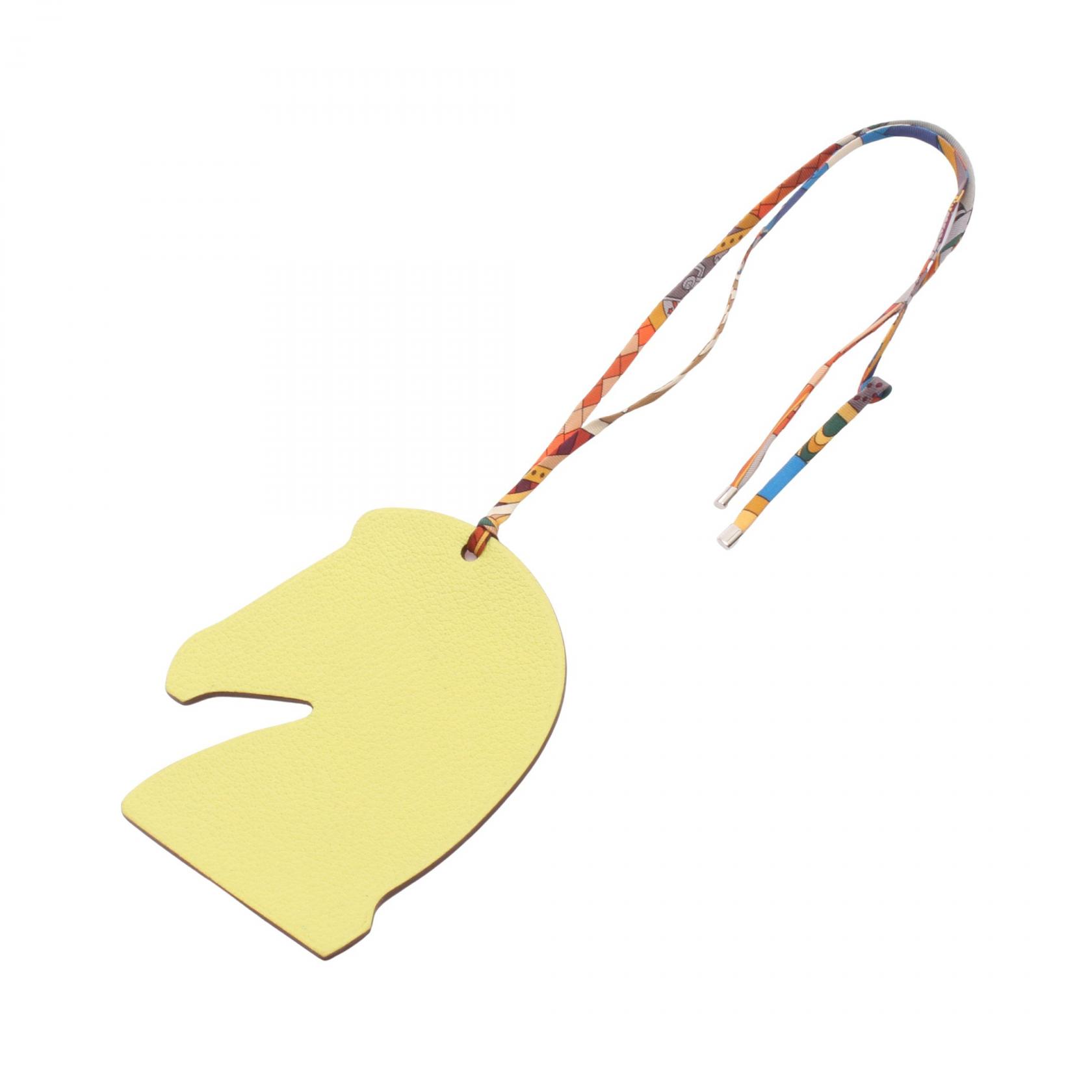 ≪10%OFFクーポン 7/19 20時~7/26 9:59≫エルメス HERMES サマルカンド オーナメント スフレ チャーム アクセサリー シェーブル シェーブル レディース イエロー系 / オレンジ系 【中古】|Mike Museum