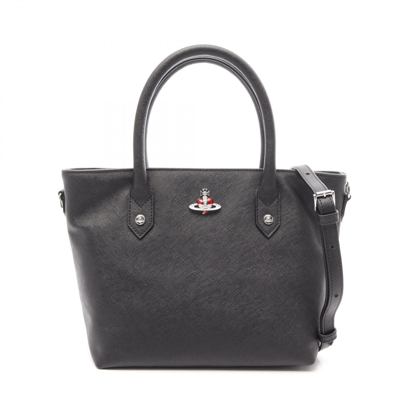 ≪10%OFFクーポン 7/19 20時~7/26 9:59≫ヴィヴィアンウエストウッド Vivienne Westwood 2WAY ハンドバッグ バッグ レザー レディース ブラック系 4204007TUL0040N402 【新品】|Mike Museum