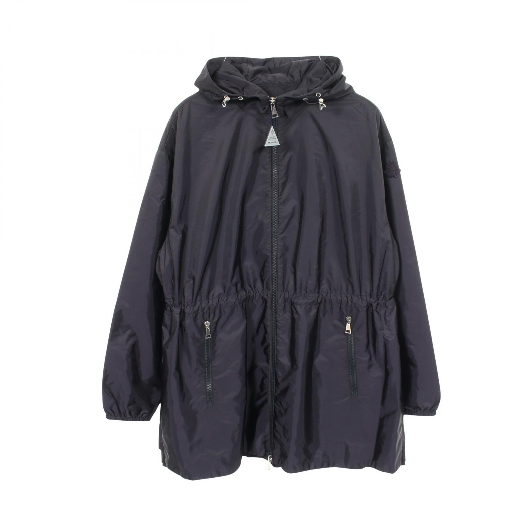 モンクレール MONCLER WETE フード付き フレア 衣料品 アウター ナイロン レディース ネイビー系 【中古】｜Mike Museum