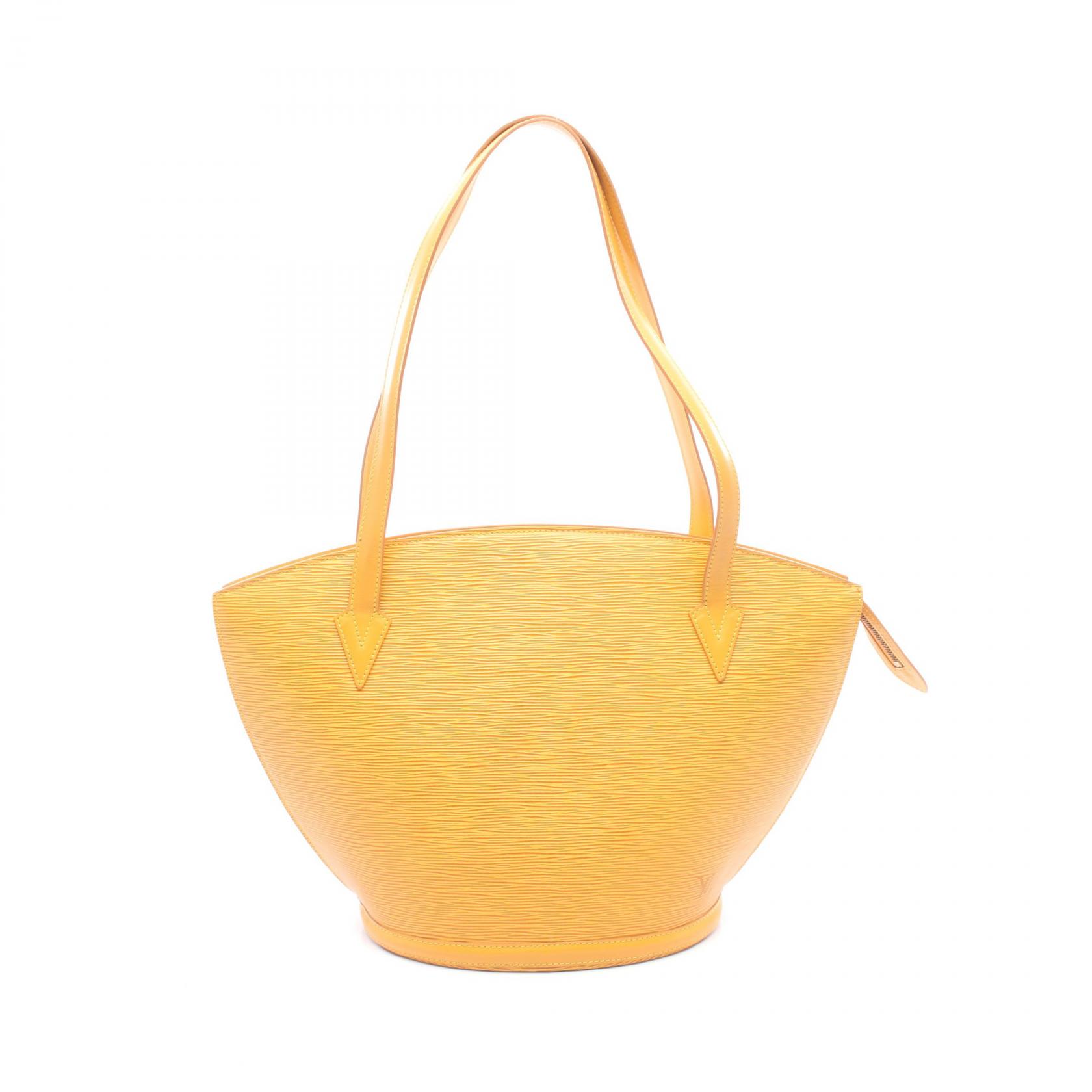 ≪10%OFFクーポン 7/19 20時~7/26 9:59≫ルイ・ヴィトン LOUIS VUITTON サンジャック ショッピング ショルダーバッグ バッグ レザー エピ レディース イエロー系 M52269 【中古】|Mike Museum