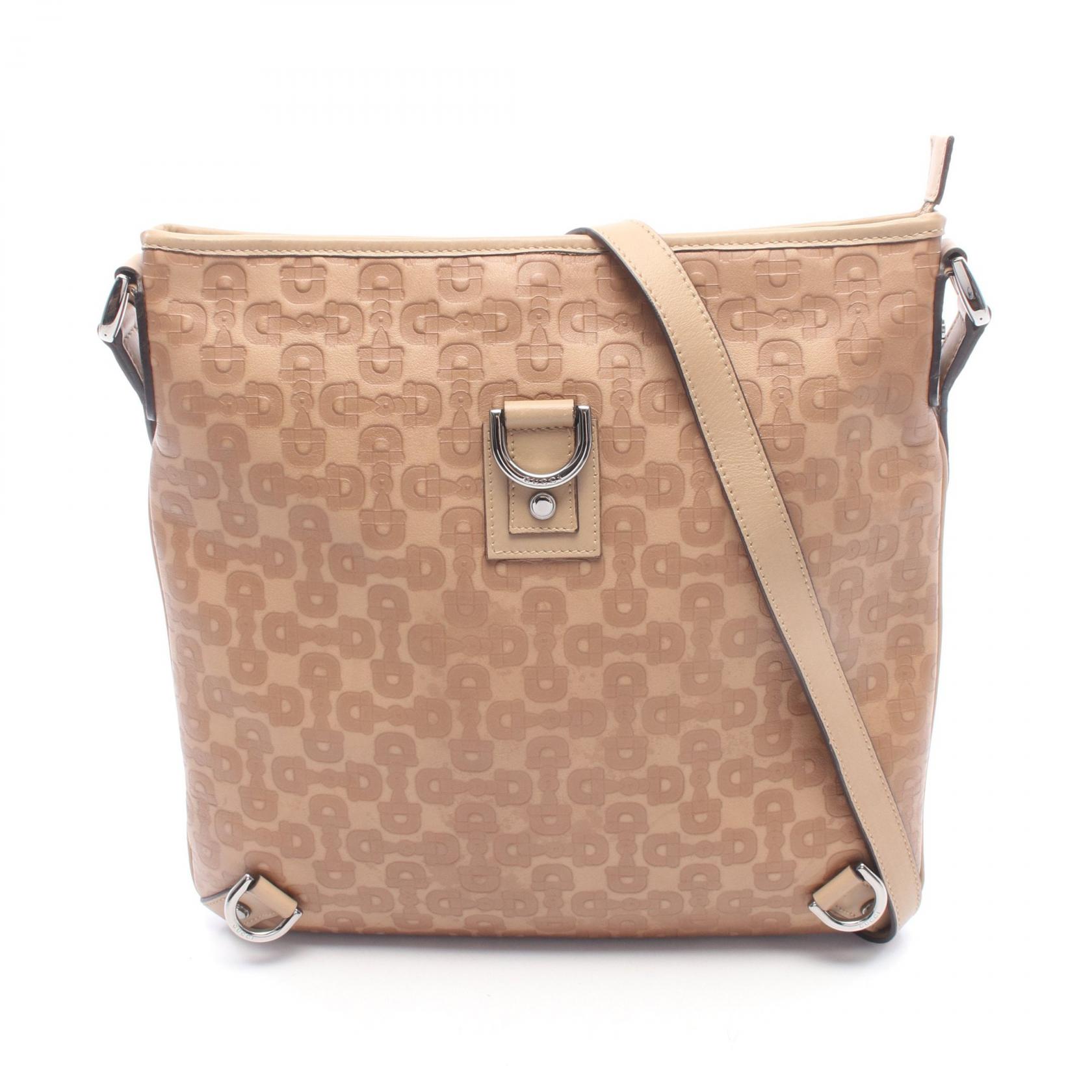 【P5倍&times;5%クーポン｜7/29 20時～8/2 23:59】グッチ GUCCI アビー ホースビット ショルダーバッグ バッグ レザー レディース ブラウン系 268642 【中古】｜Mike Museum